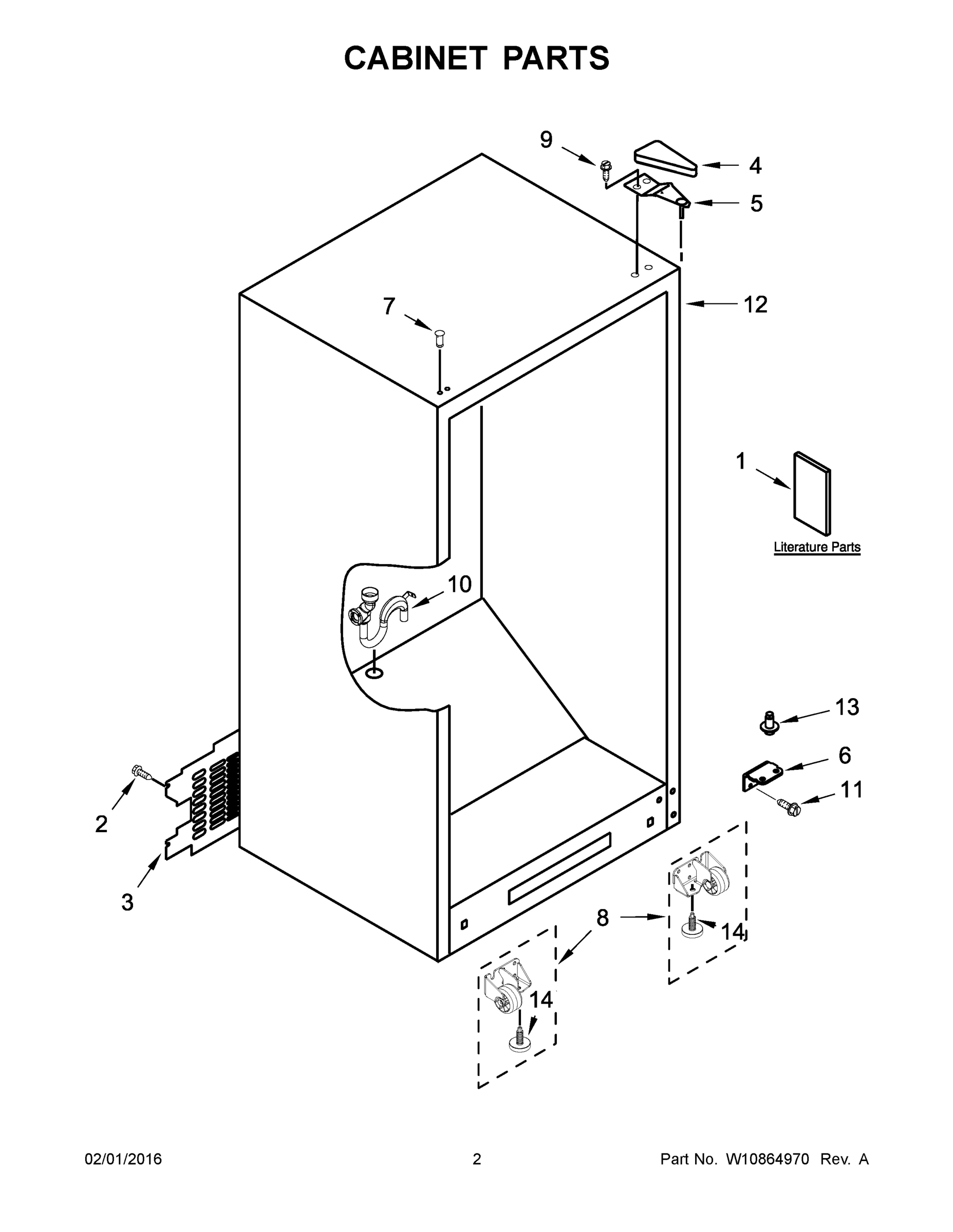 02 - CABINET PARTS