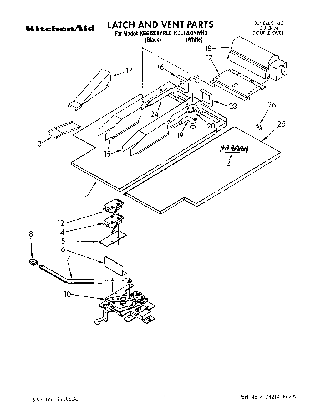 01 - LATCH AND VENT, LITERATURE