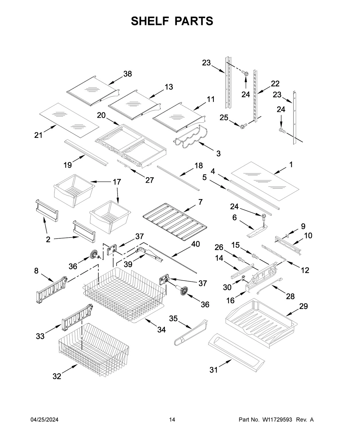 08 - SHELF PARTS