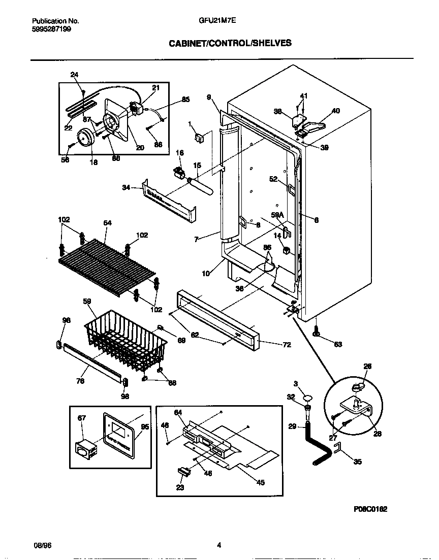 03 - CABINET/CONTROL/SHELVES