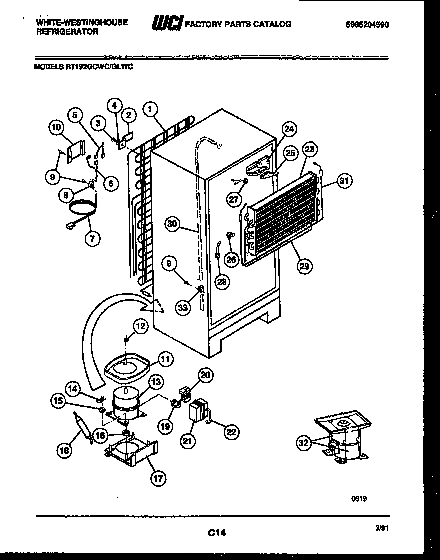 05 - SYSTEM AND AUTOMATIC DEFROST PARTS