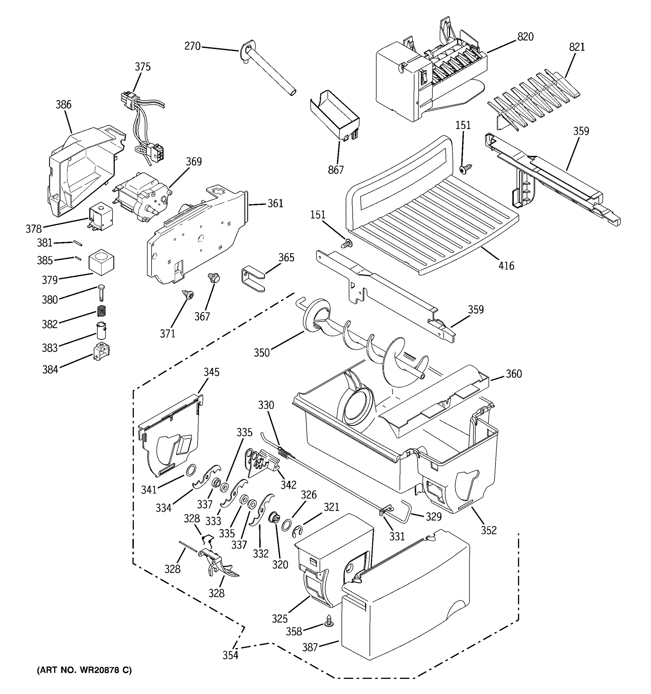 ICE MAKER & DISPENSER