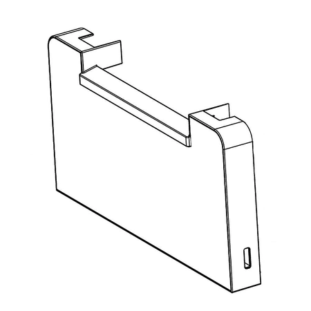 ACW76647201 LG Refrigerator Case Decor Assemb
