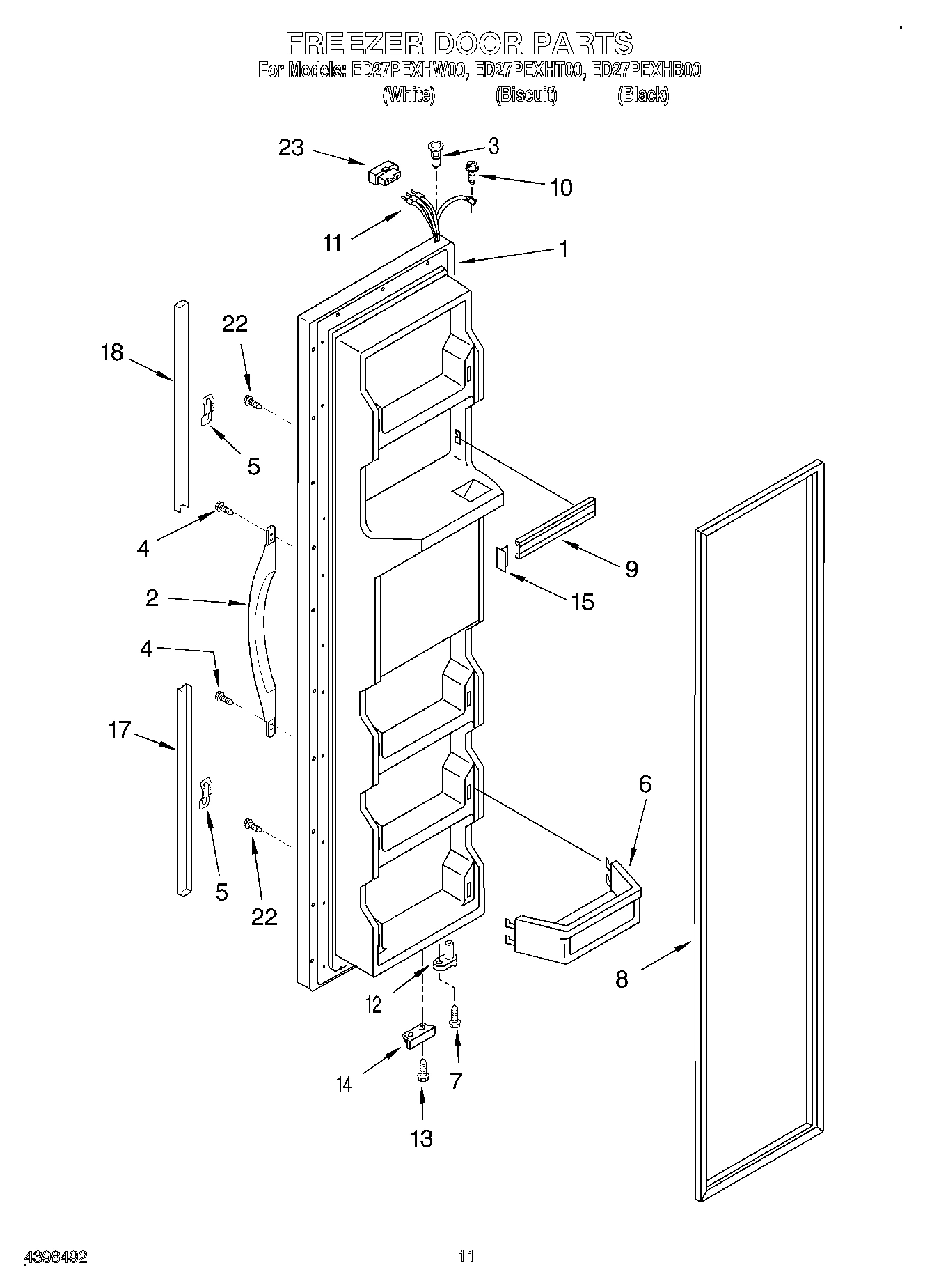 07 - FREEZER DOOR