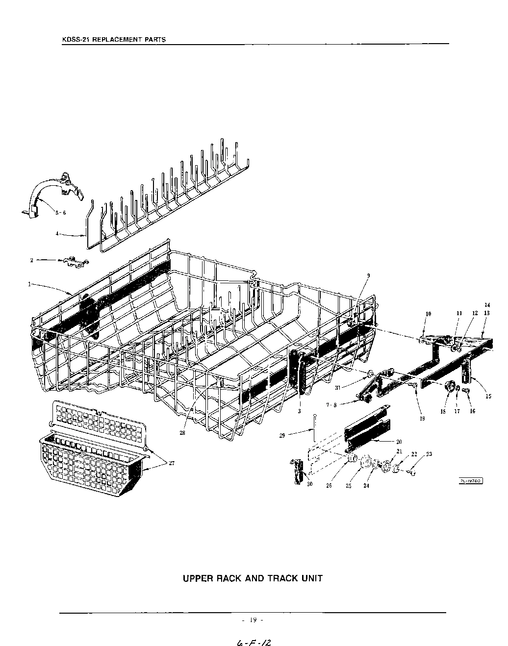 12 - UPPER RACK AND TRACK