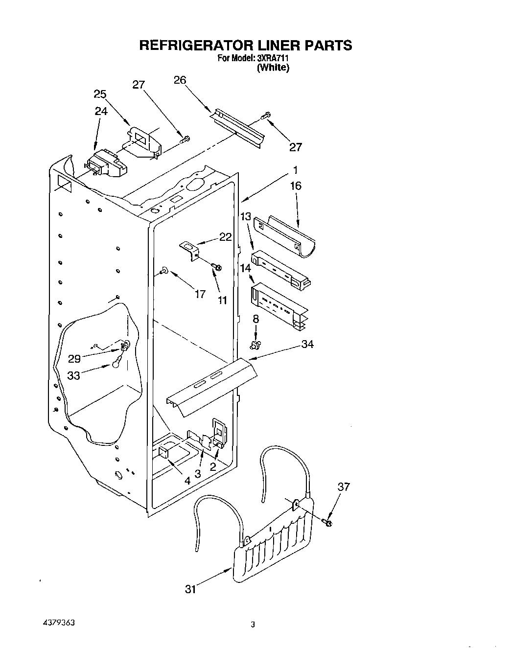 02 - REFRIGERATOR LINER