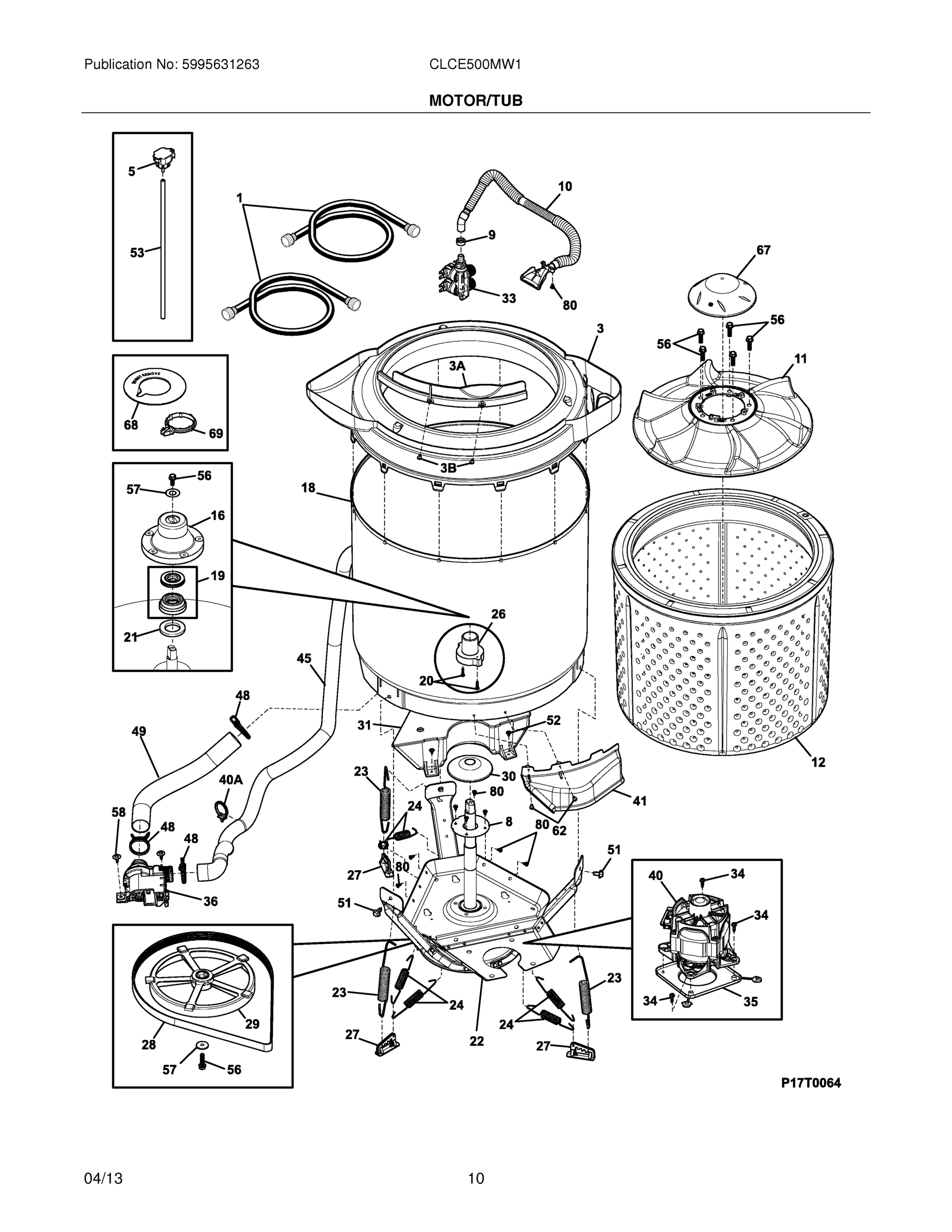 11 - MOTOR/TUB