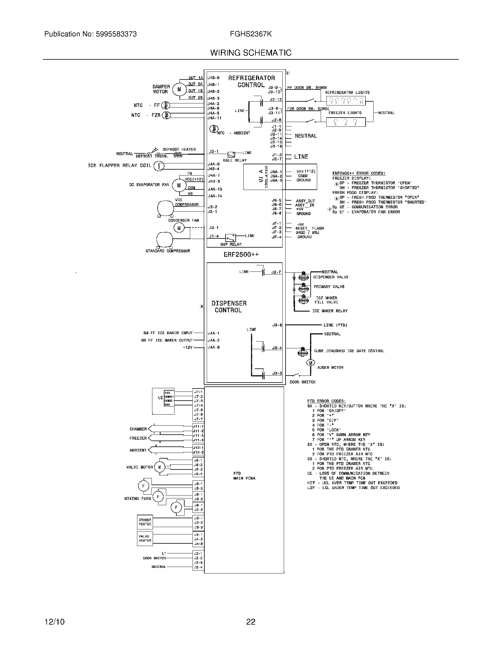 22 - WIRING SCHEMATIC