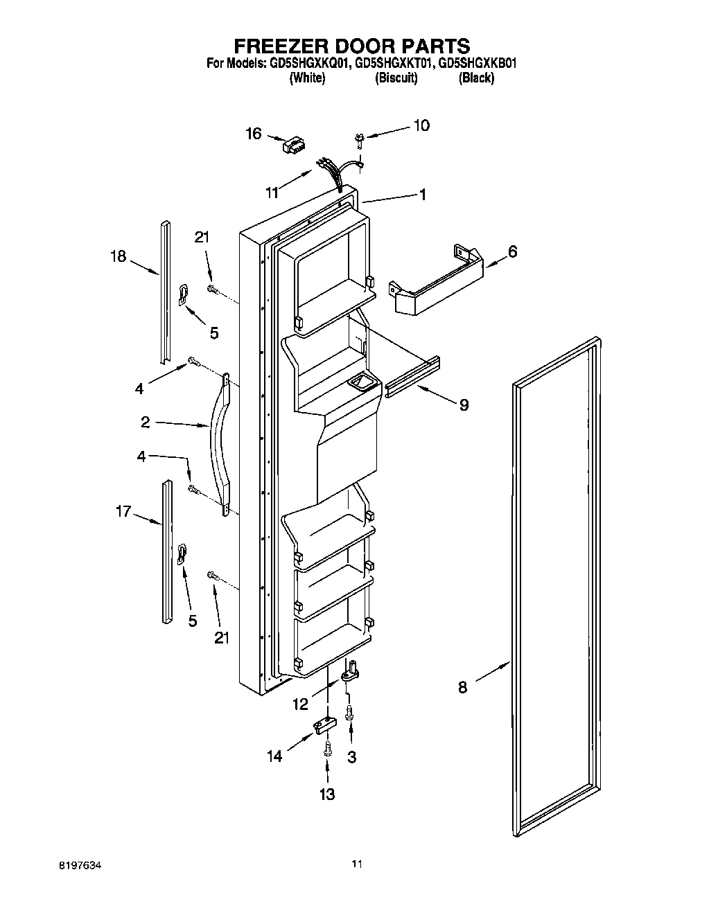 07 - FREEZER DOOR