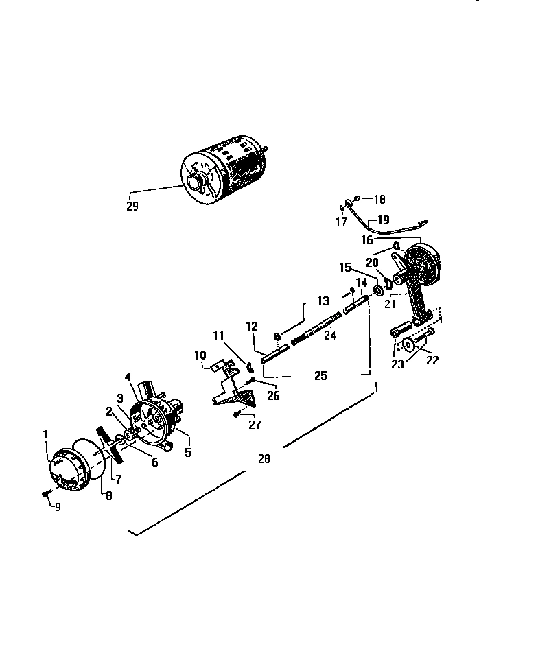 08 - MOTOR, PUMP ASSY.