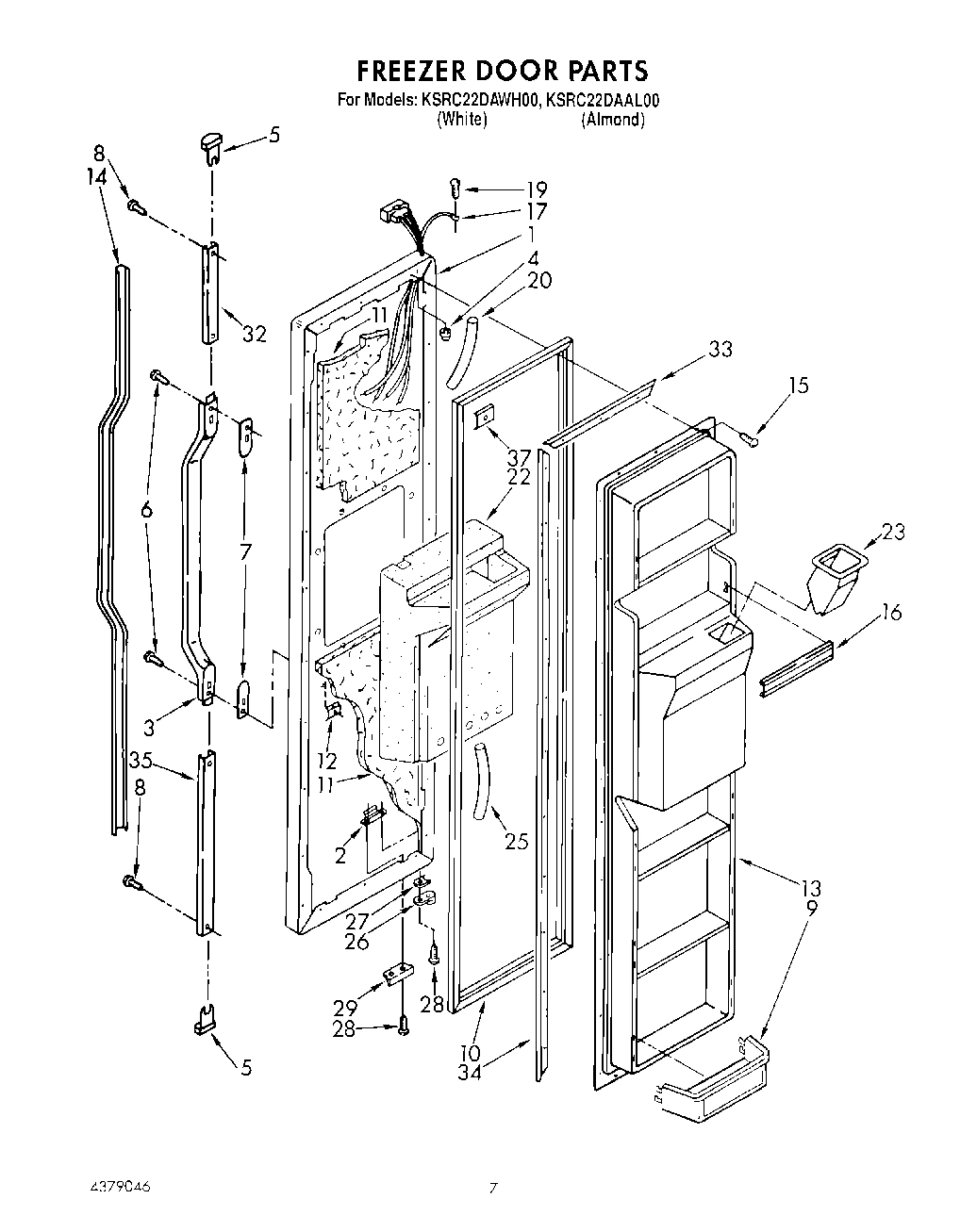 05 - FREEZER DOOR