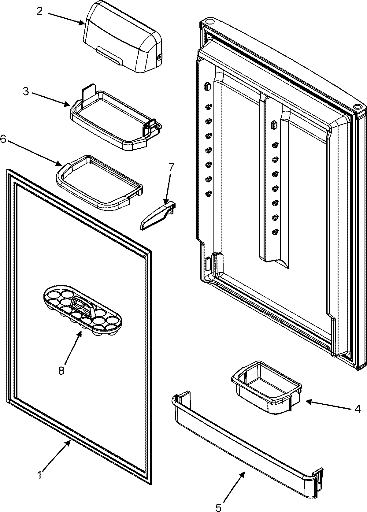 06 - FRESH FOOD INNER DOOR