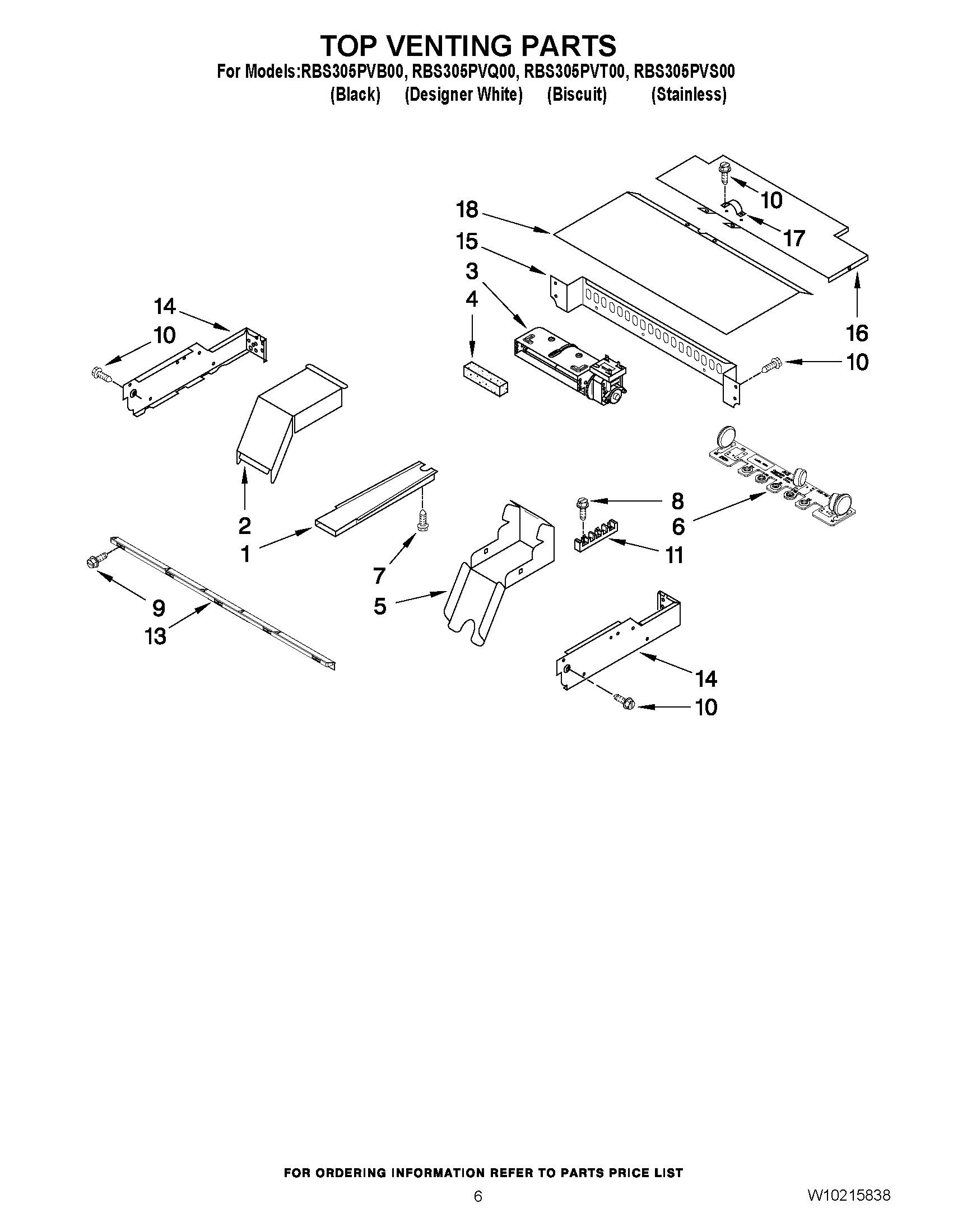 05 - TOP VENTING PARTS