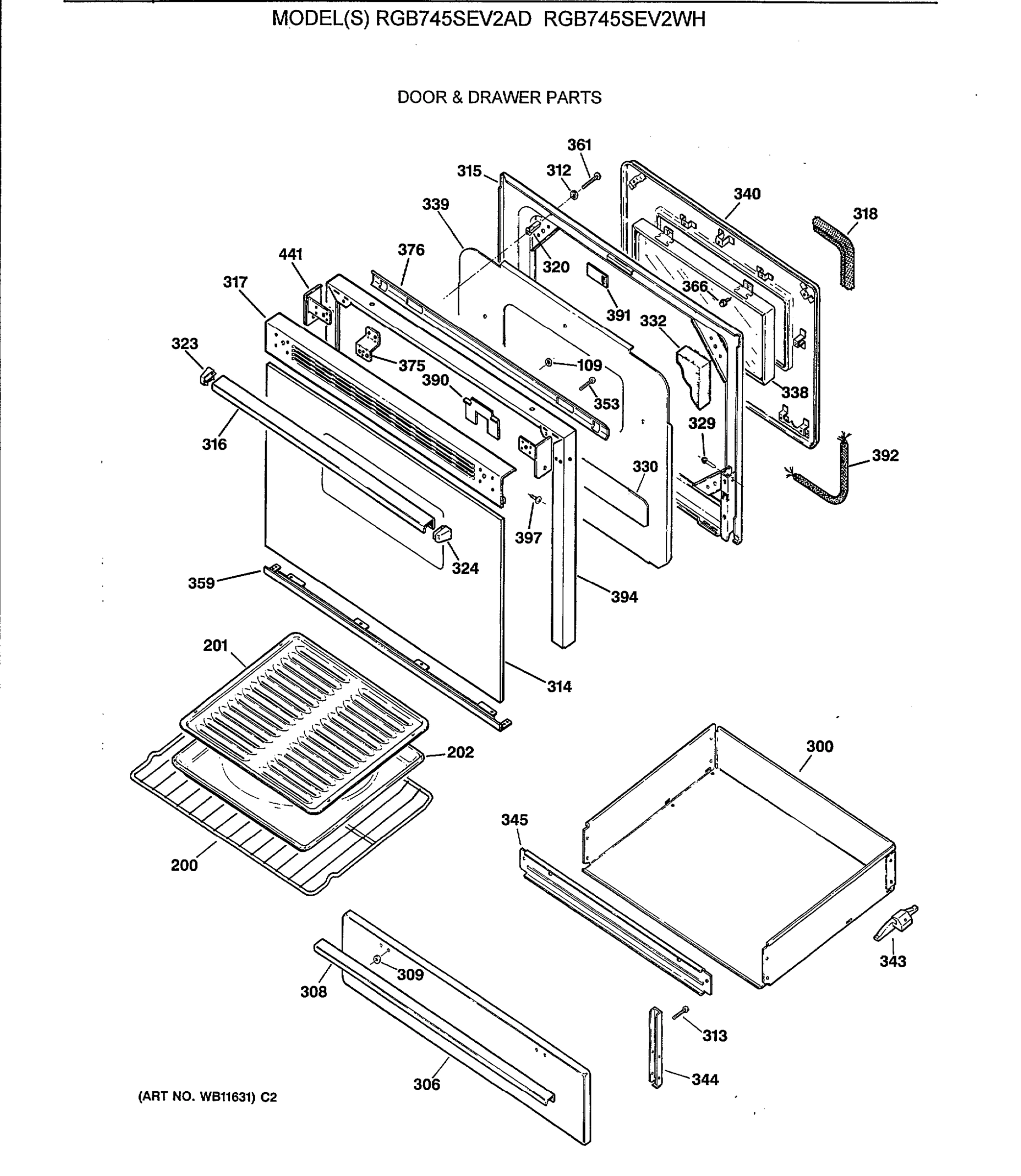 DOOR & DRAWER PARTS