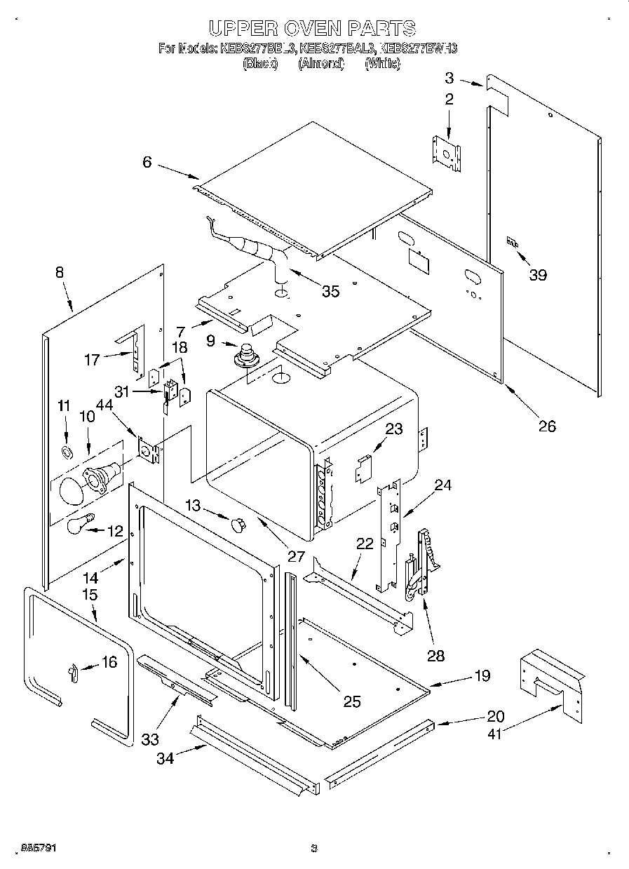 02 - UPPER OVEN