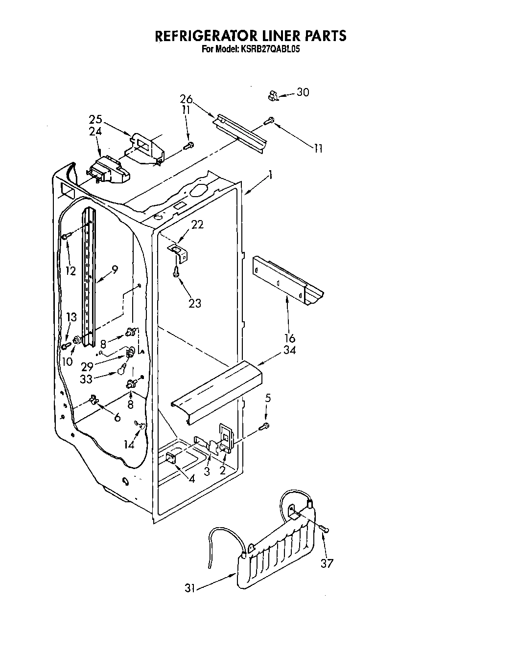 03 - REFRIGERATOR LINER