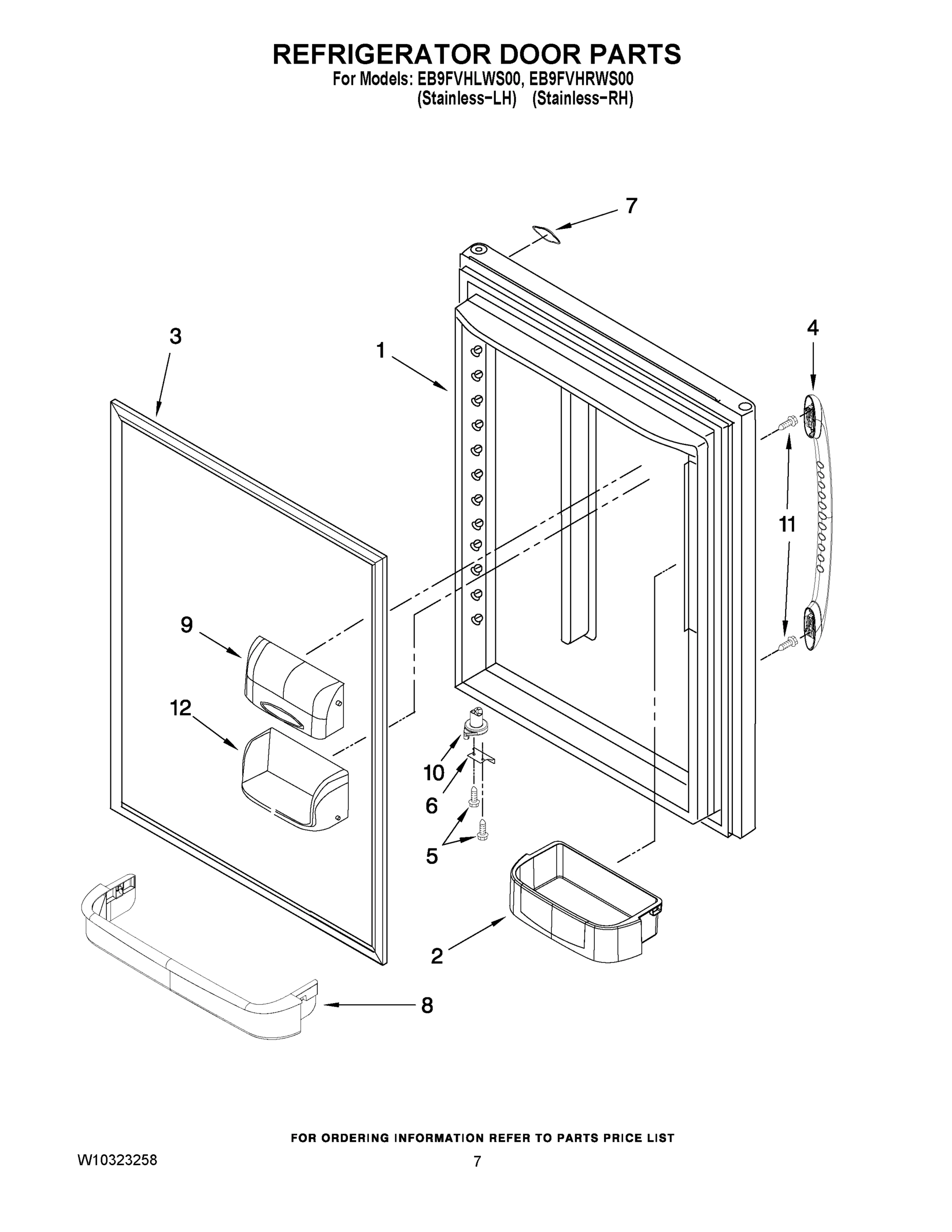 05 - REFRIGERATOR DOOR PARTS
