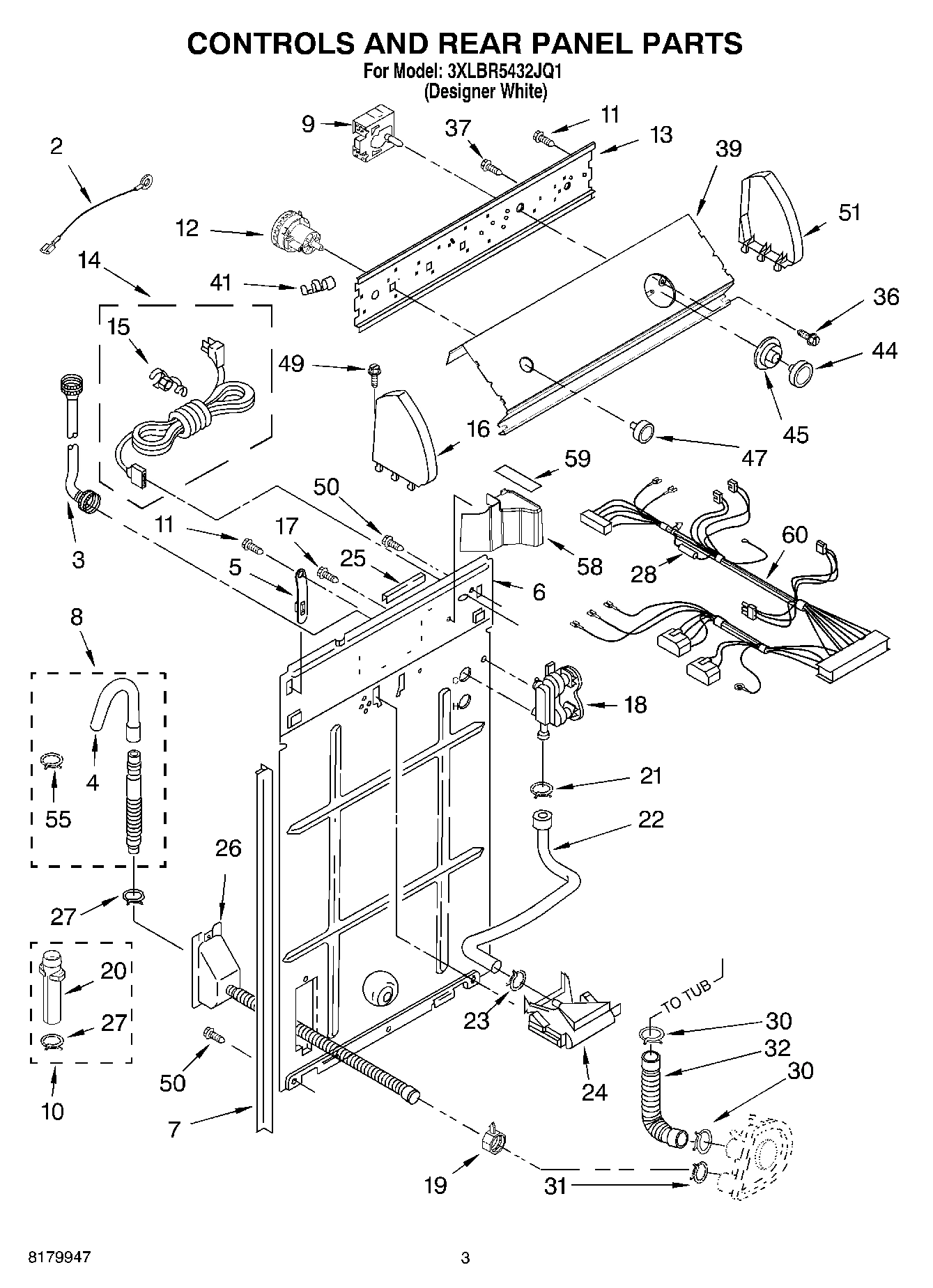 02 - CONTROLS AND REAR PANEL PARTS