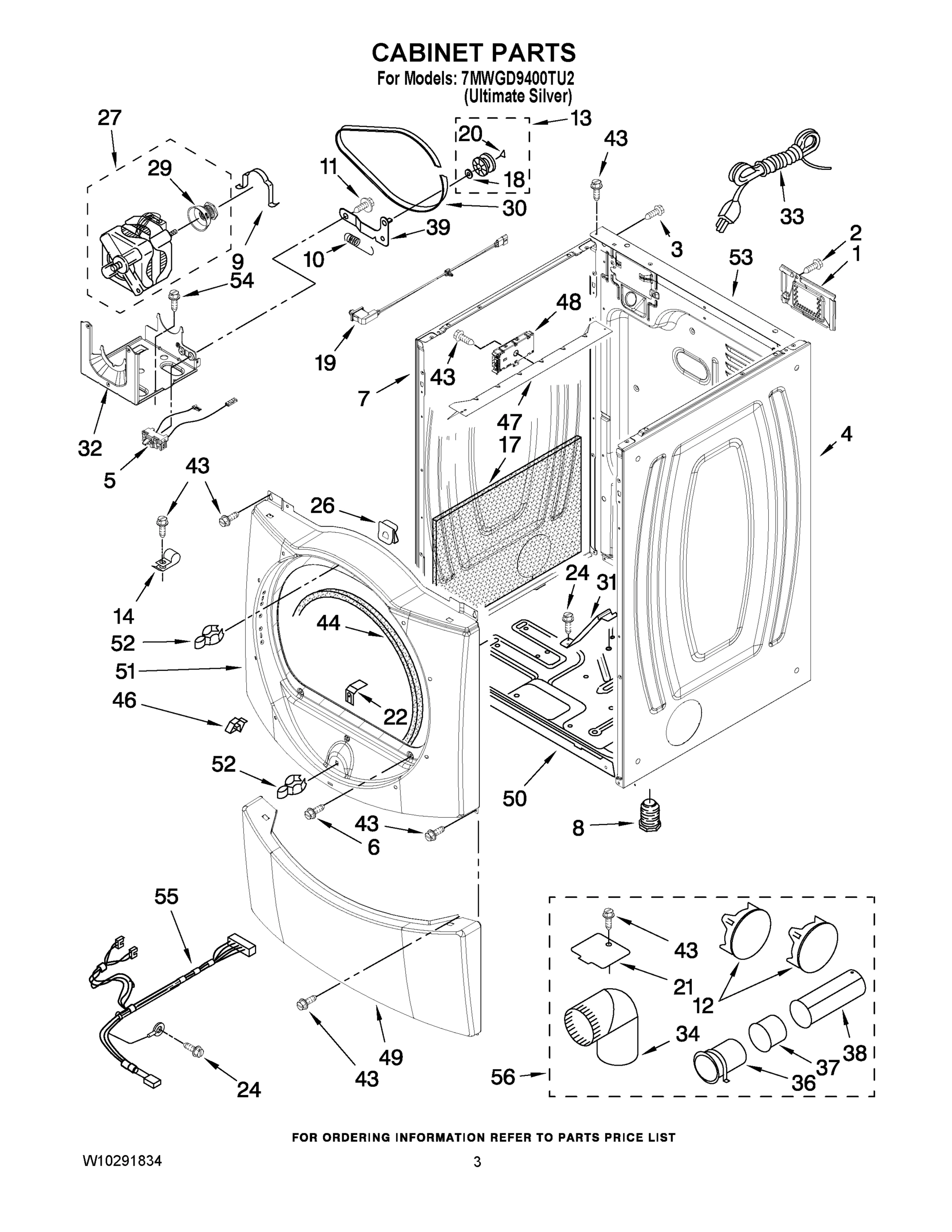 02 - CABINET PARTS
