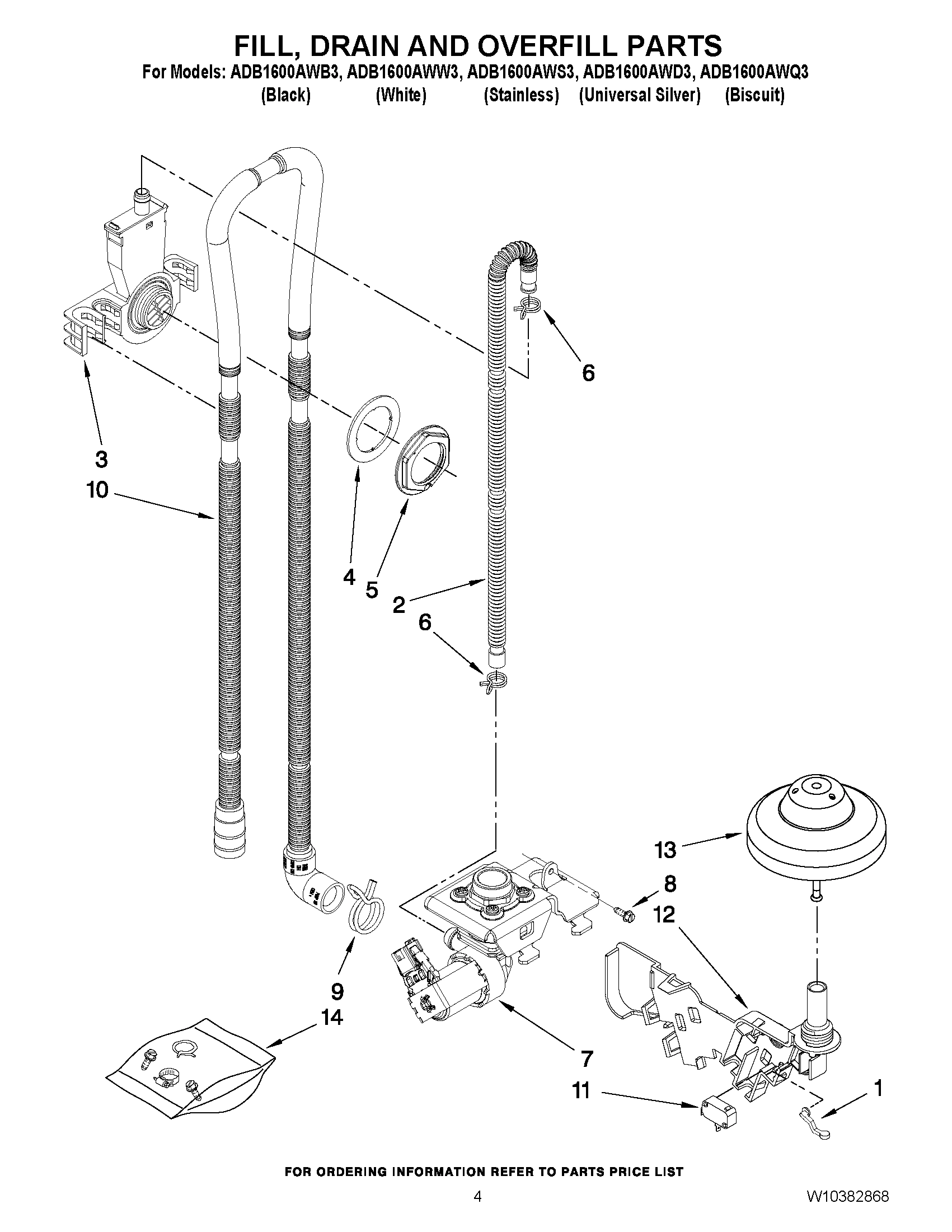 04 - FILL, DRAIN AND OVERFILL PARTS
