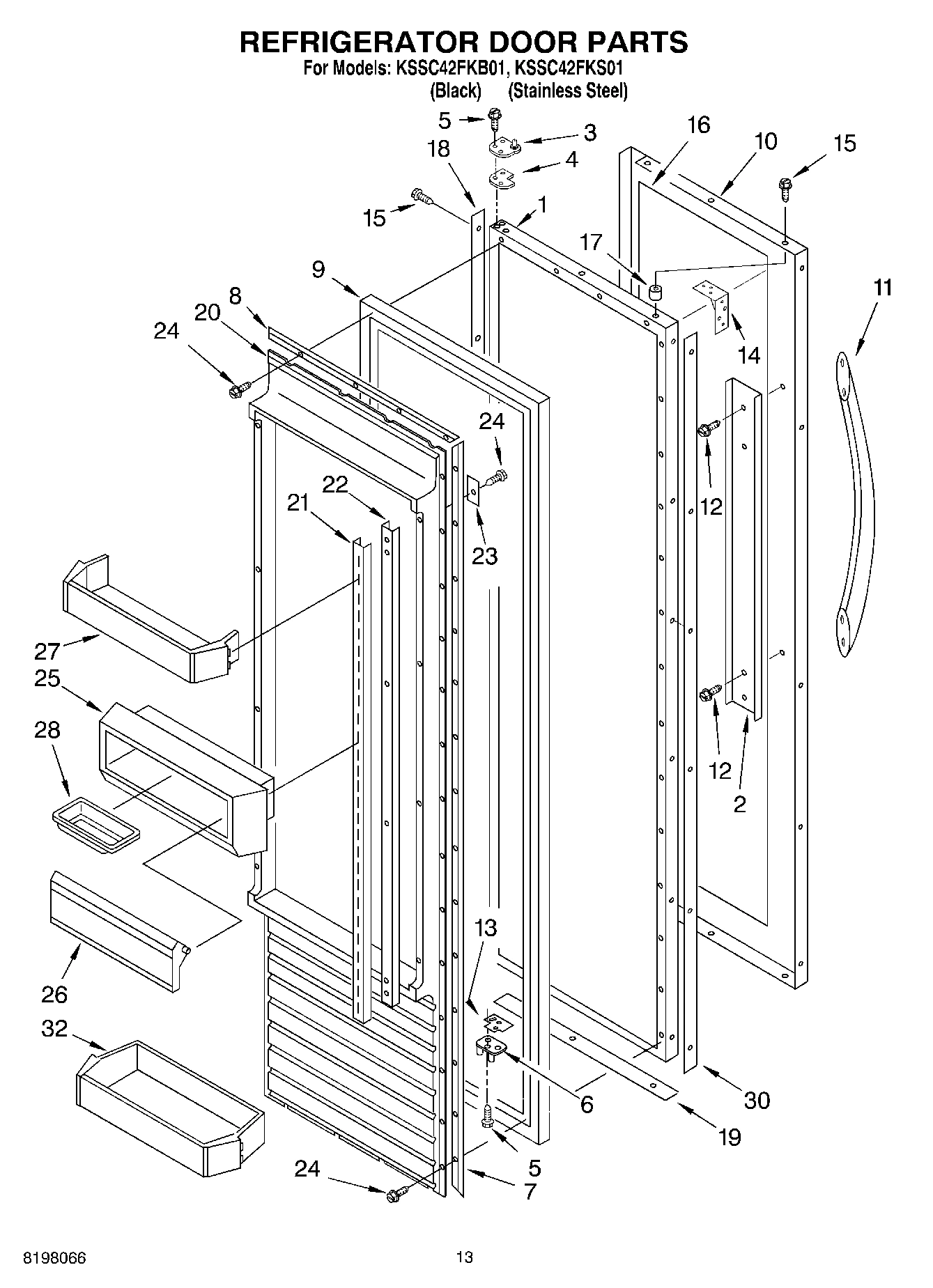 09 - REFRIGERATOR DOOR