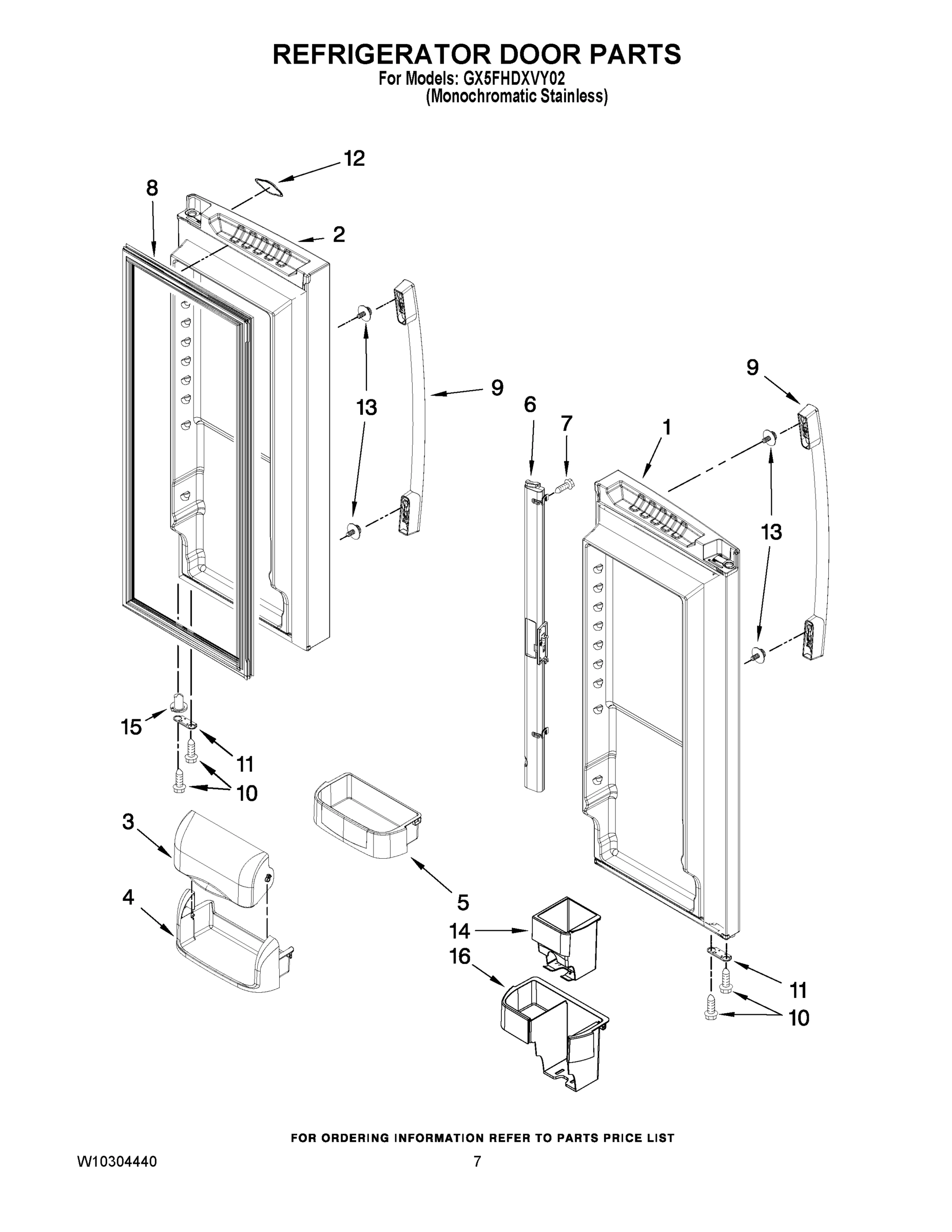 05 - REFRIGERATOR DOOR PARTS