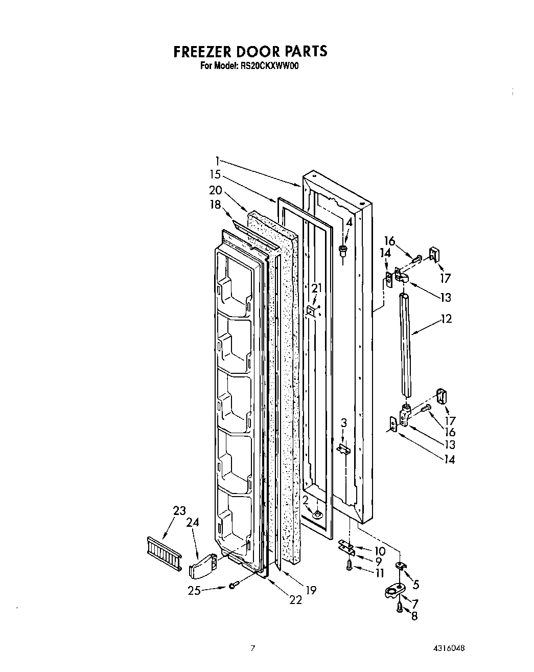05 - FREEZER DOOR