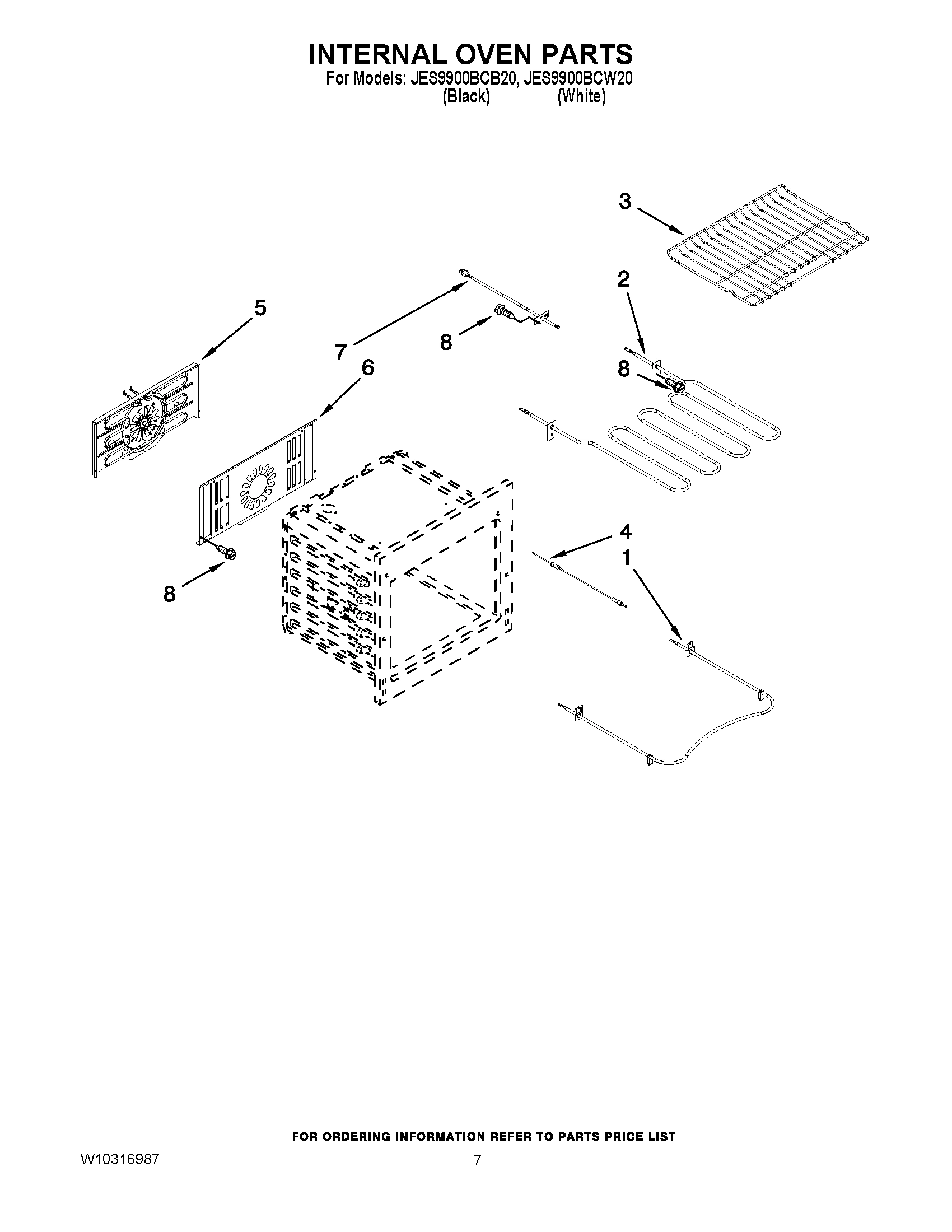 05 - INTERNAL OVEN PARTS