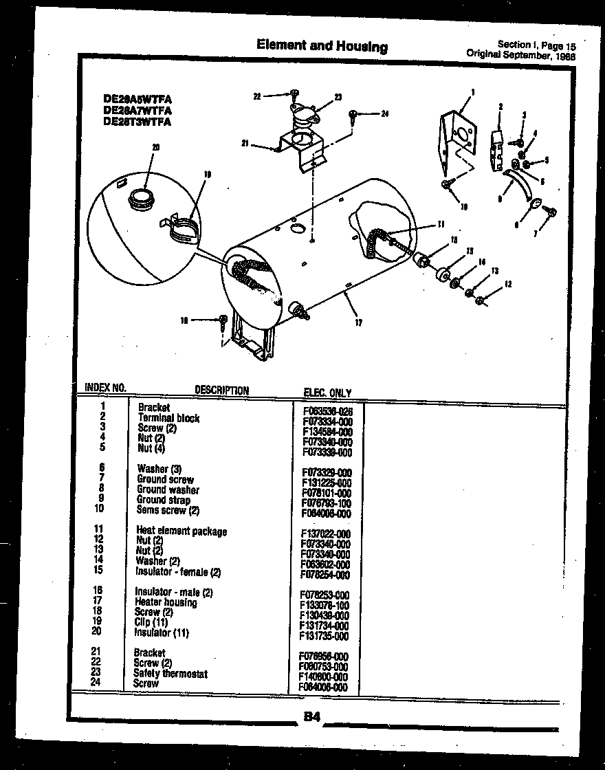 08 - ELEMENT AND HOUSING