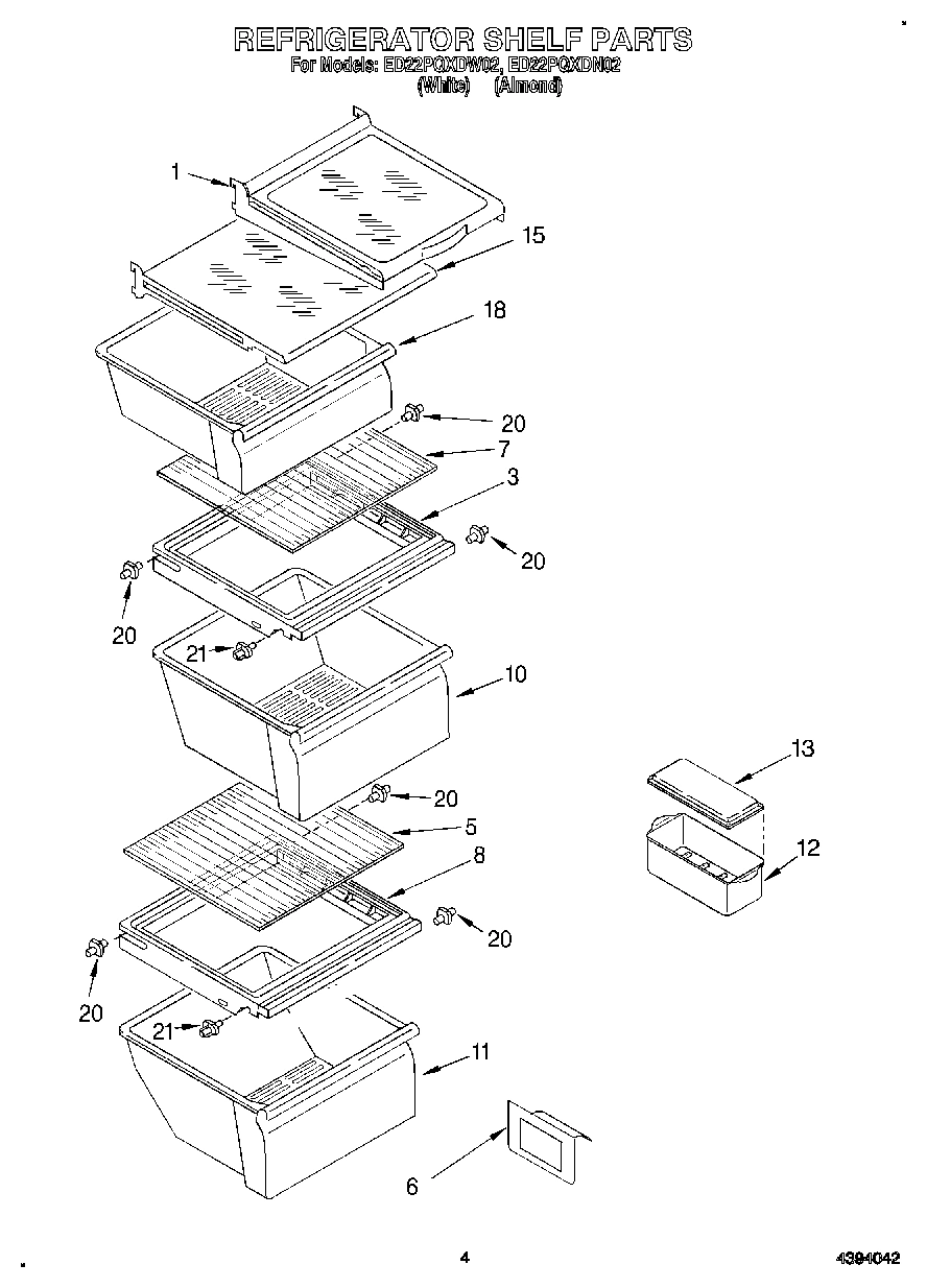 03 - REFRIGERATOR SHELF