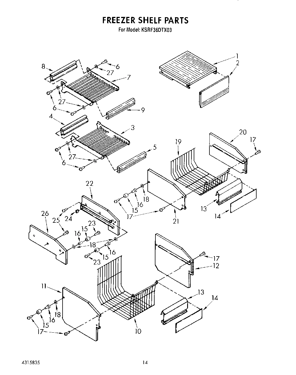 09 - FREEZER SHELF