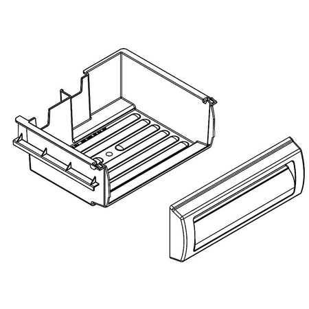 W10407628 Whirlpool Refrigerator Meat Pan