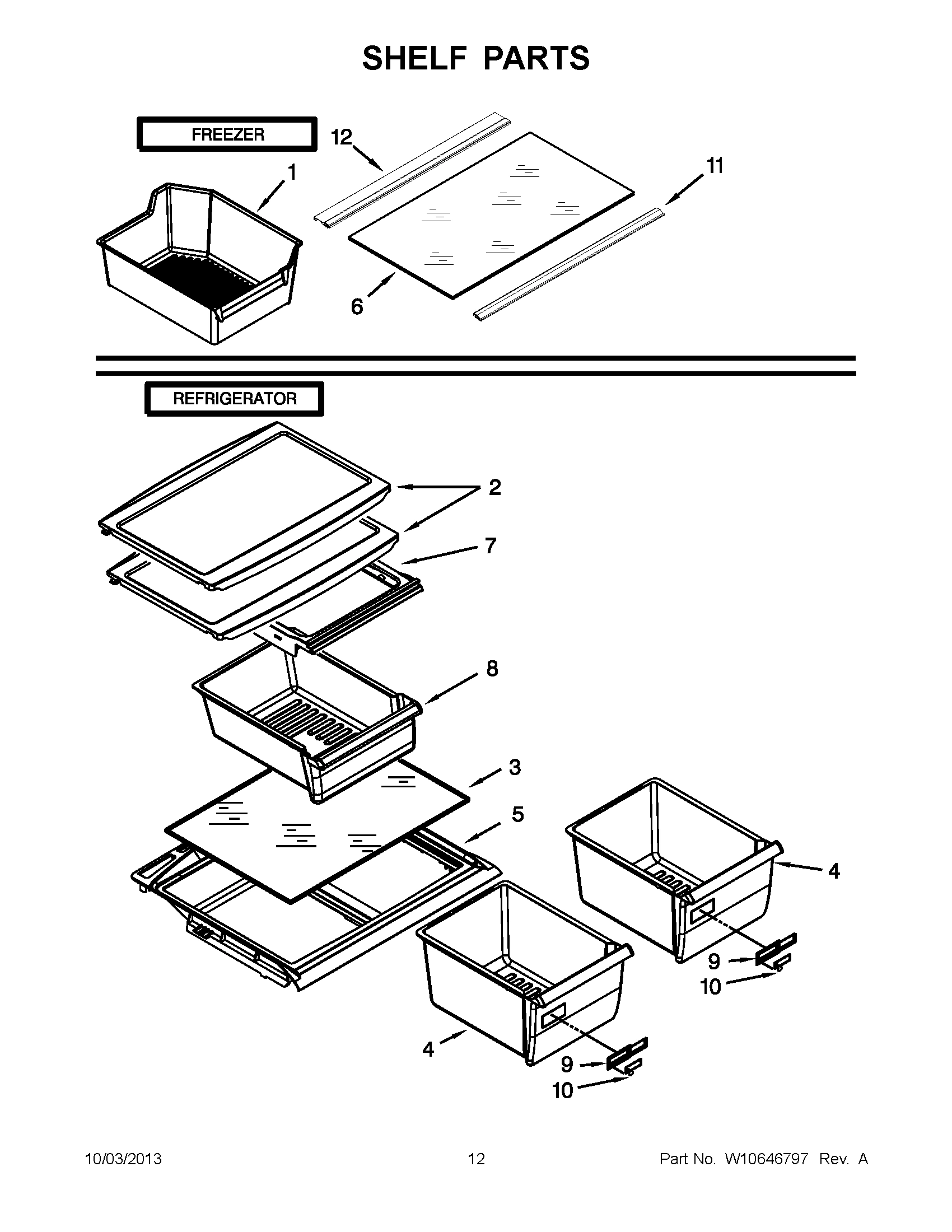 07 - SHELF PARTS