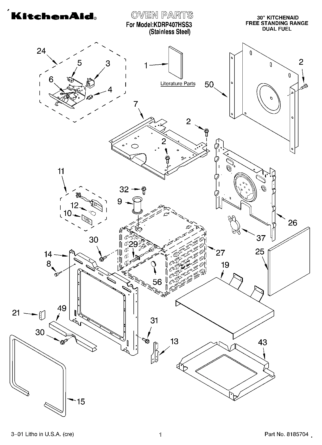 01 - OVEN, LITERATURE
