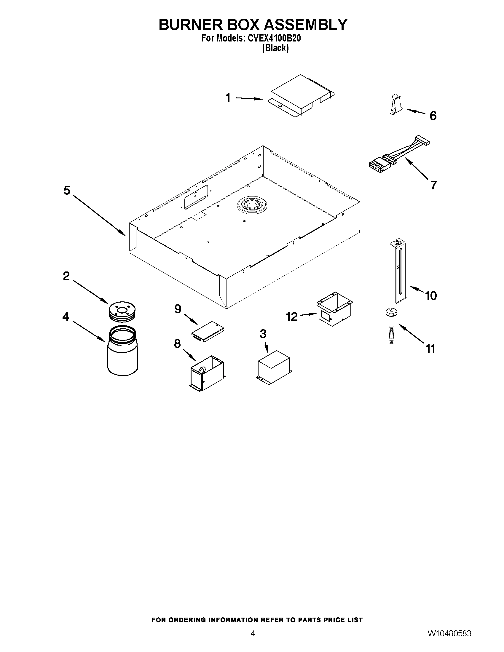 03 - BURNER BOX ASSEMBLY
