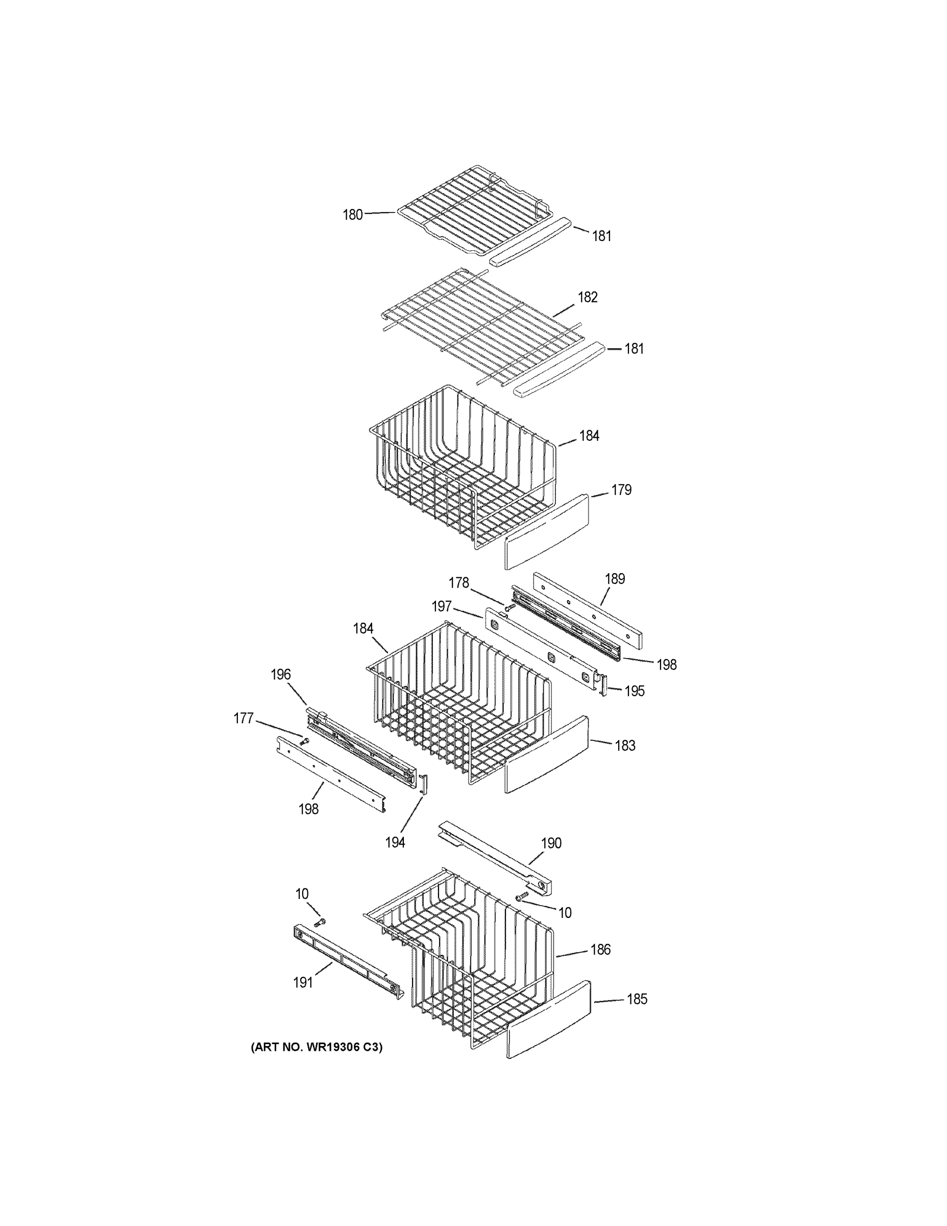FREEZER SHELVES