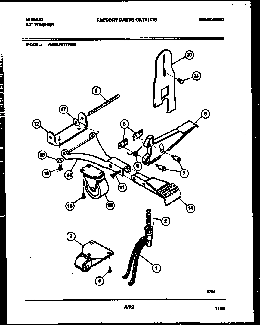 07 - PORTABLE WASHER COMPONENTS