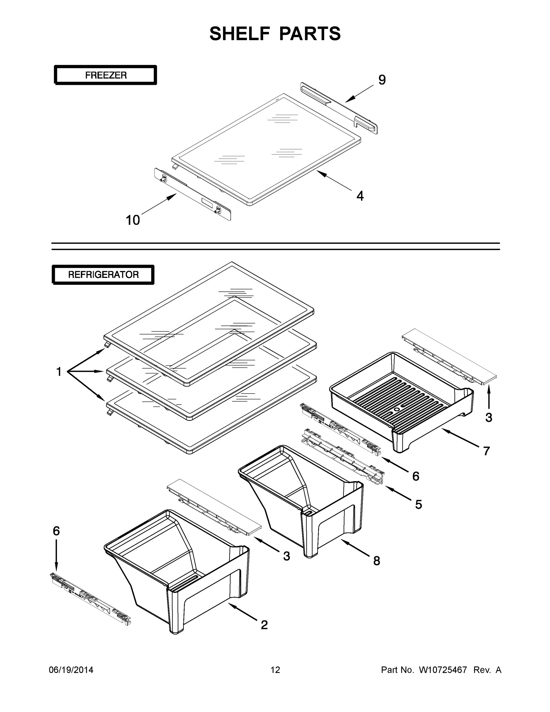 07 - SHELF PARTS