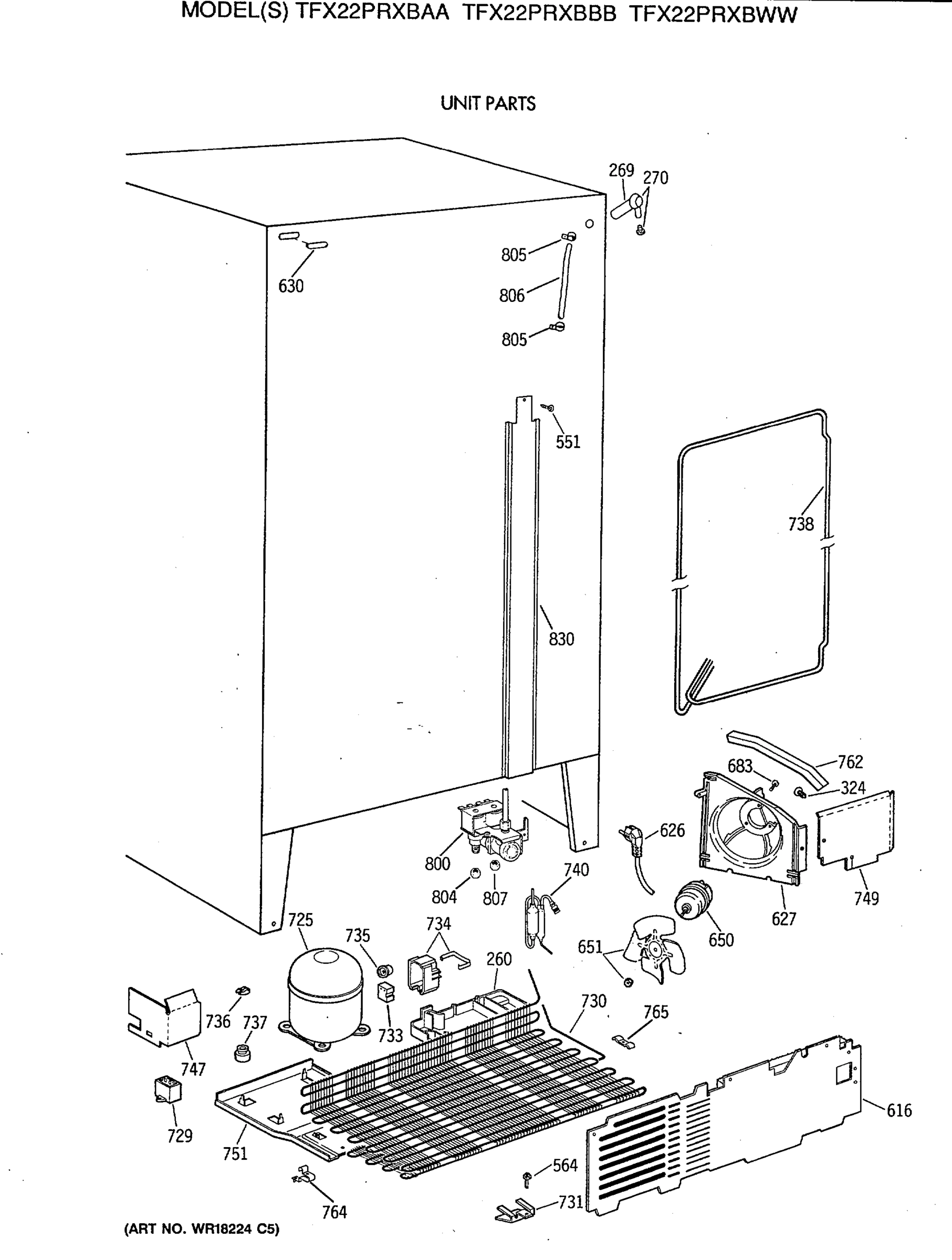 UNIT PARTS