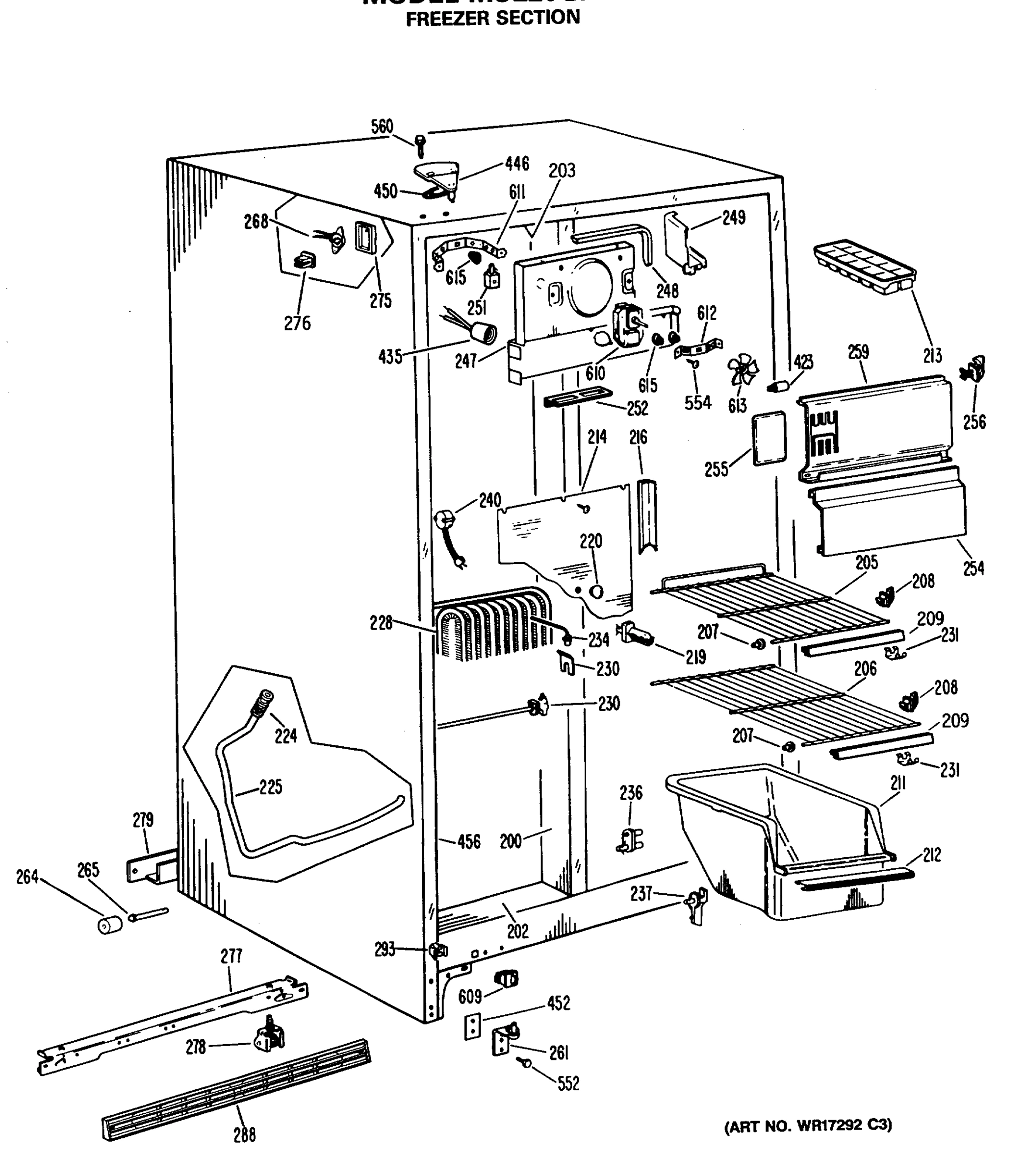 FREEZER SECTION