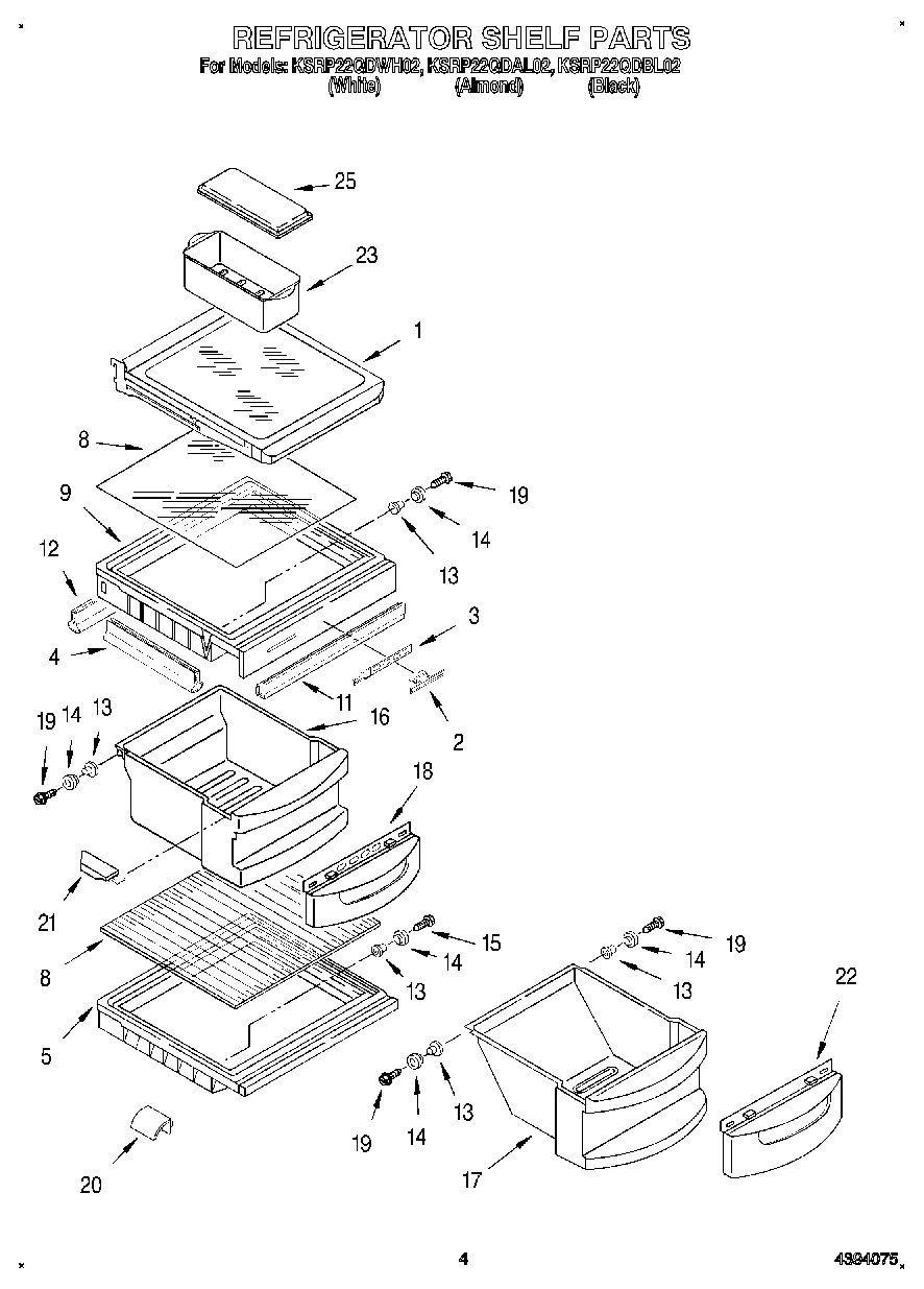03 - REFRIGERATOR SHELF