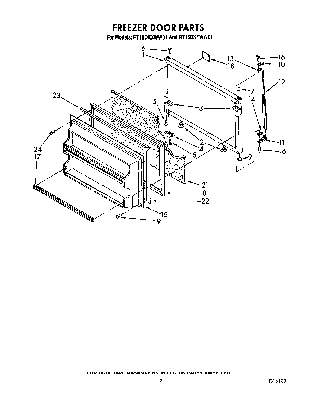 06 - FREEZER DOOR