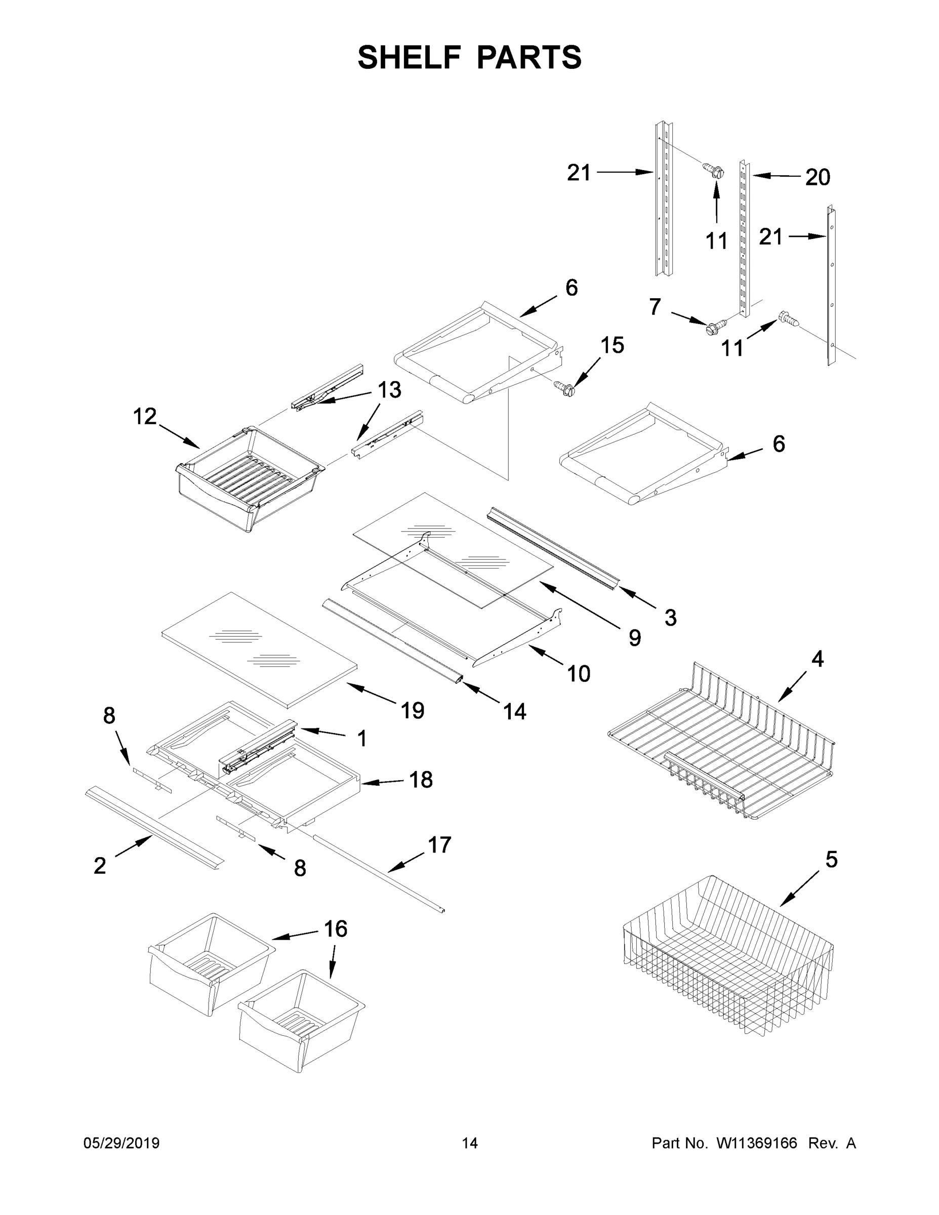 08 - SHELF PARTS