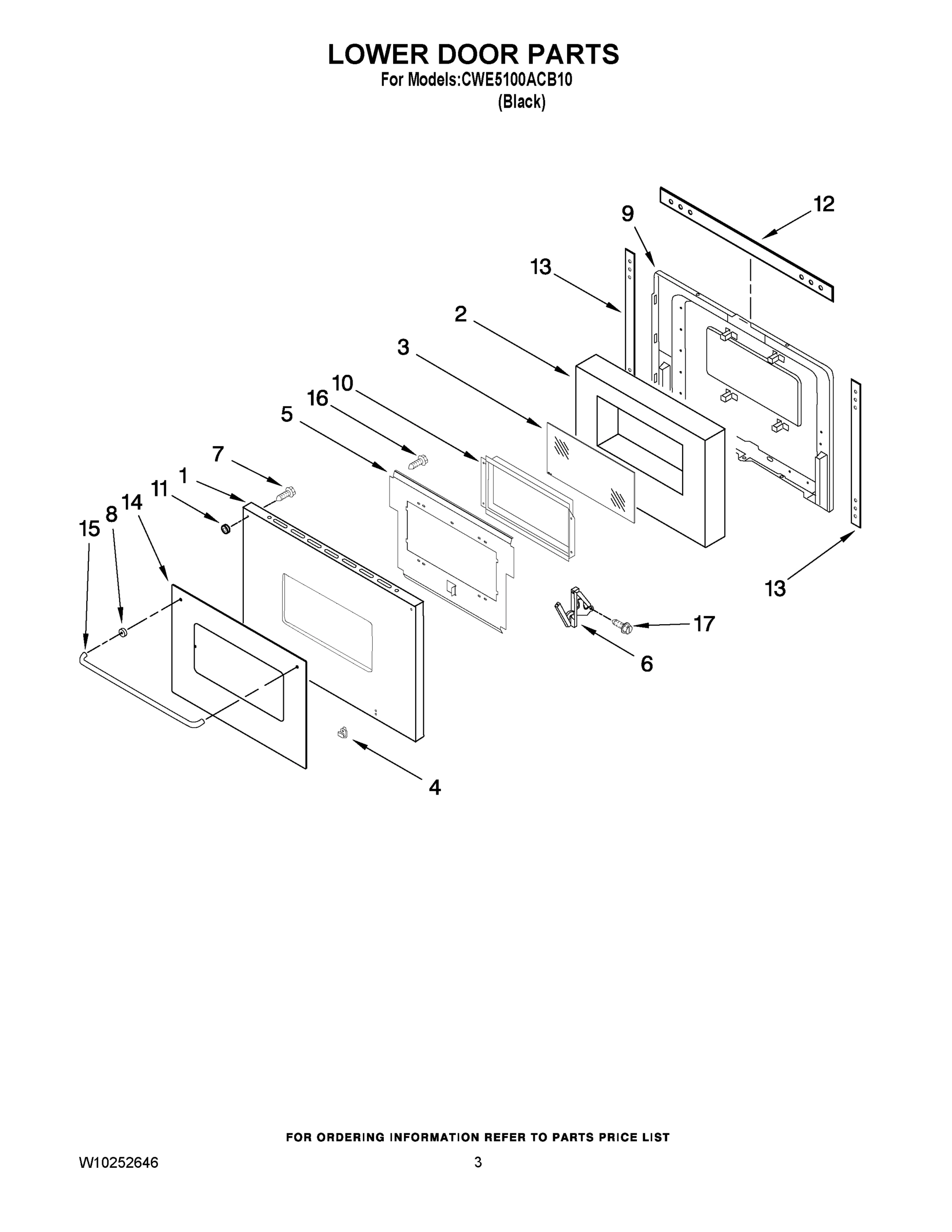 02 - LOWER DOOR PARTS