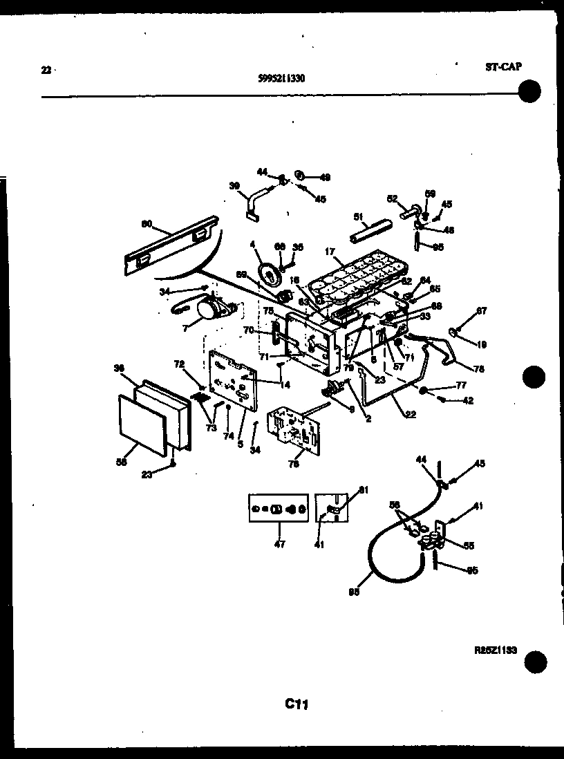 12 - ICE MAKER PARTS