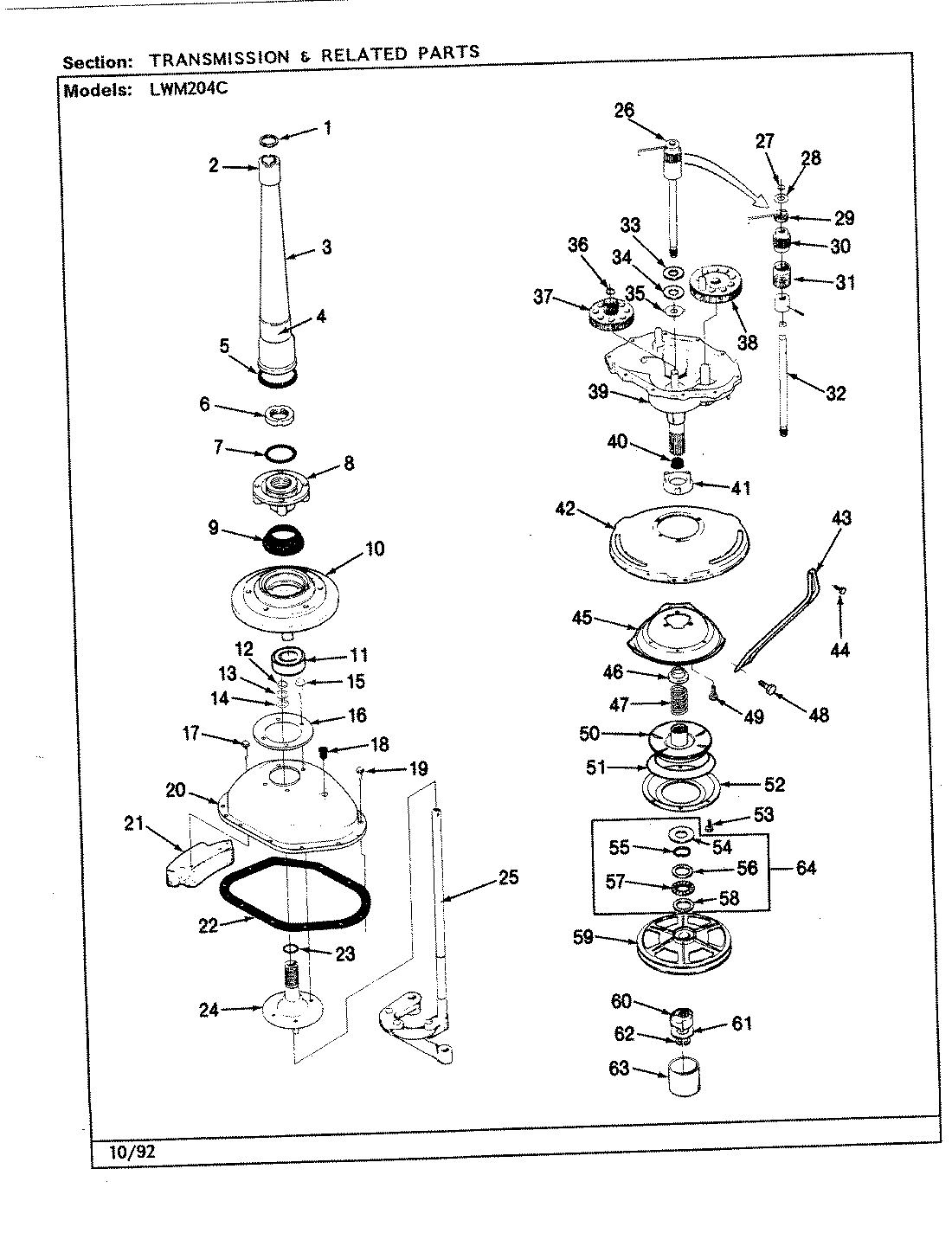 03 - TRANSMISSION & RELATED PARTS