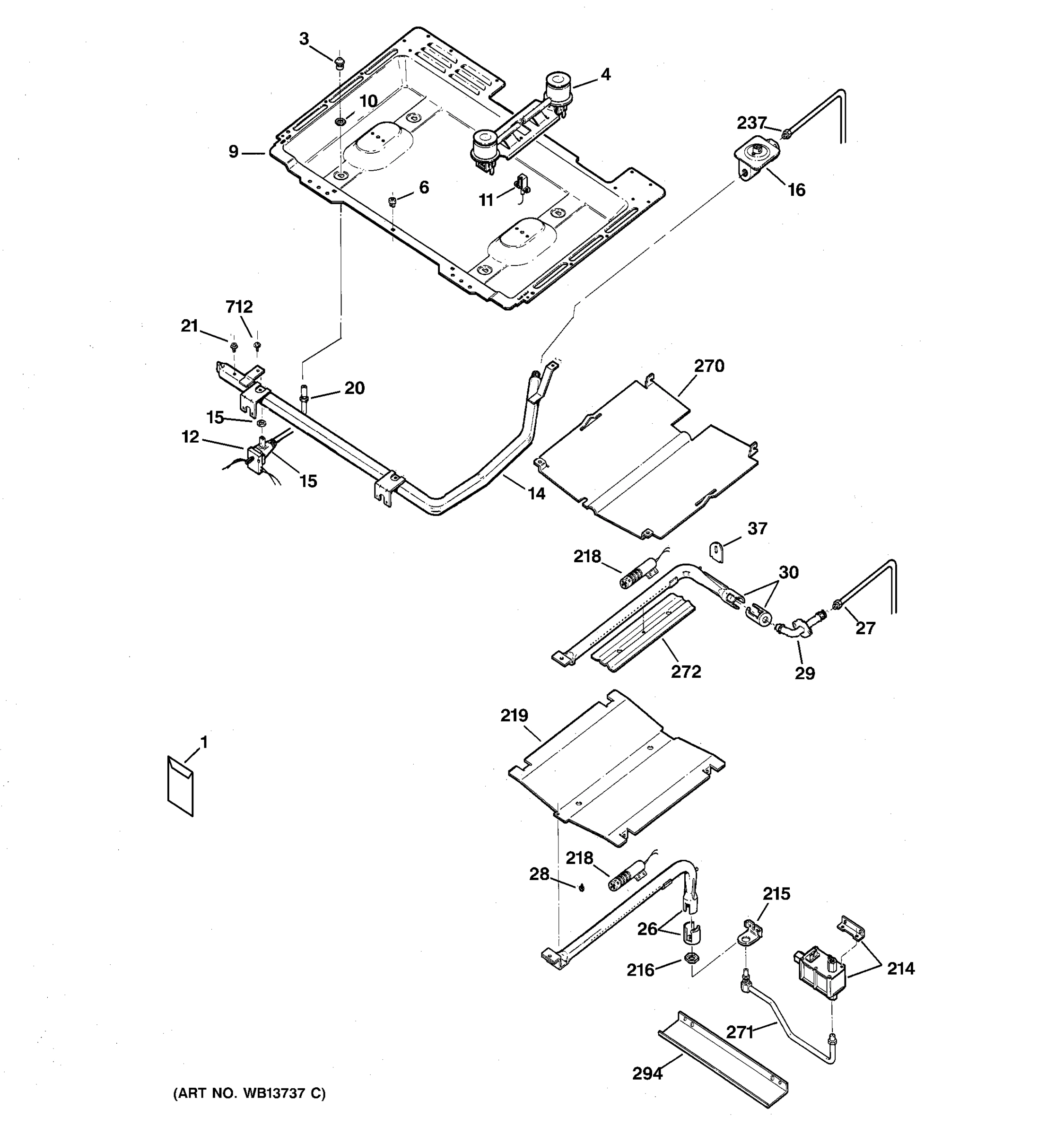 GAS & BURNER PARTS