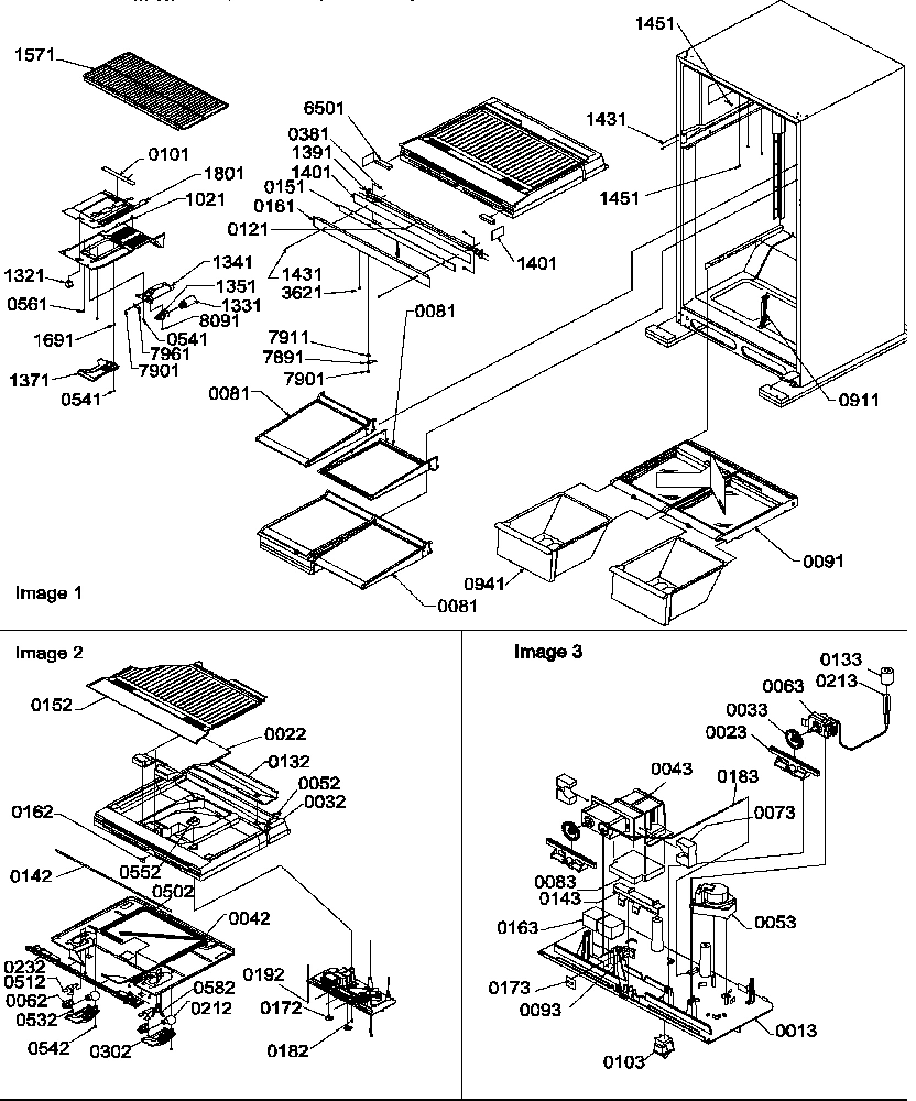 06 - INTERIOR CABINET AND DRAIN BLOCK ASSY
