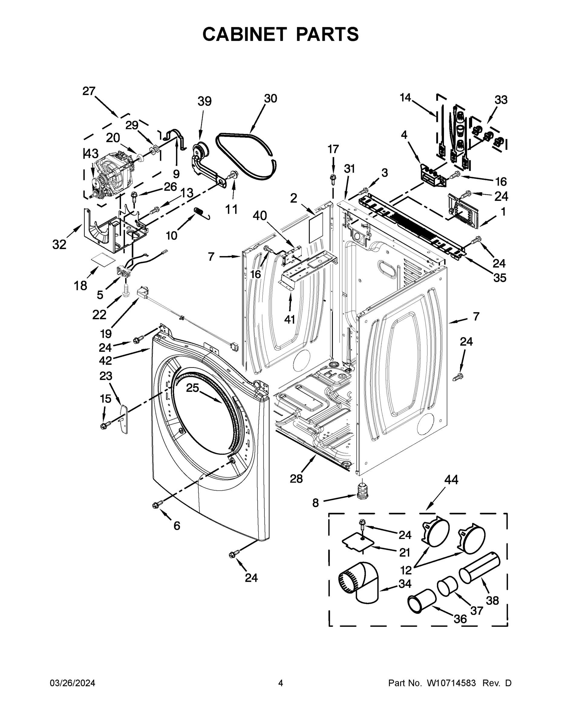03 - CABINET PARTS