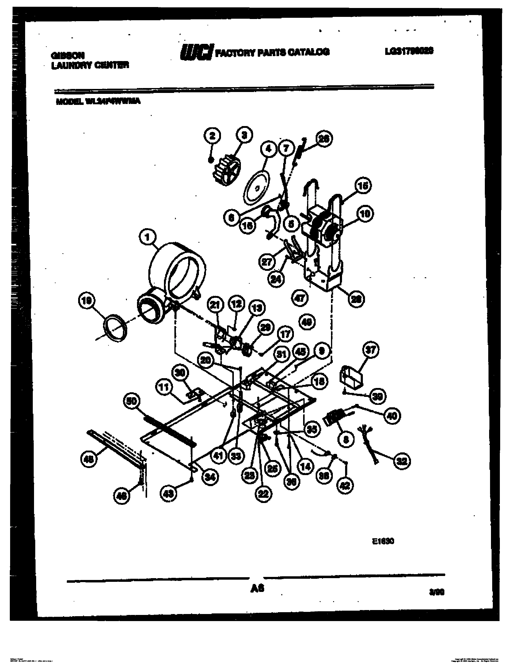 04 - MOTOR, BLOWER AND IDLER ARM ASSEMBL